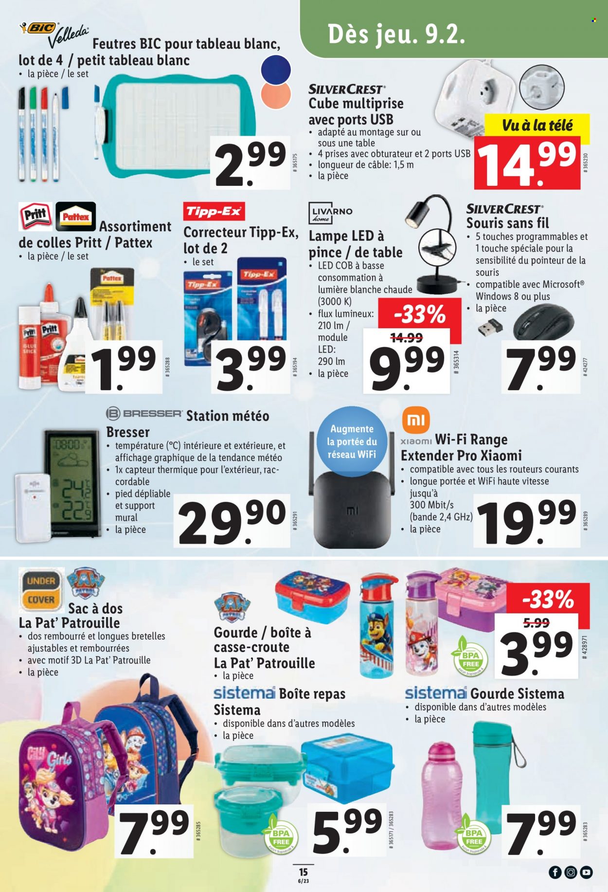Catalogue Lidl - 9.2.2023 - 15.2.2023. Page 15.