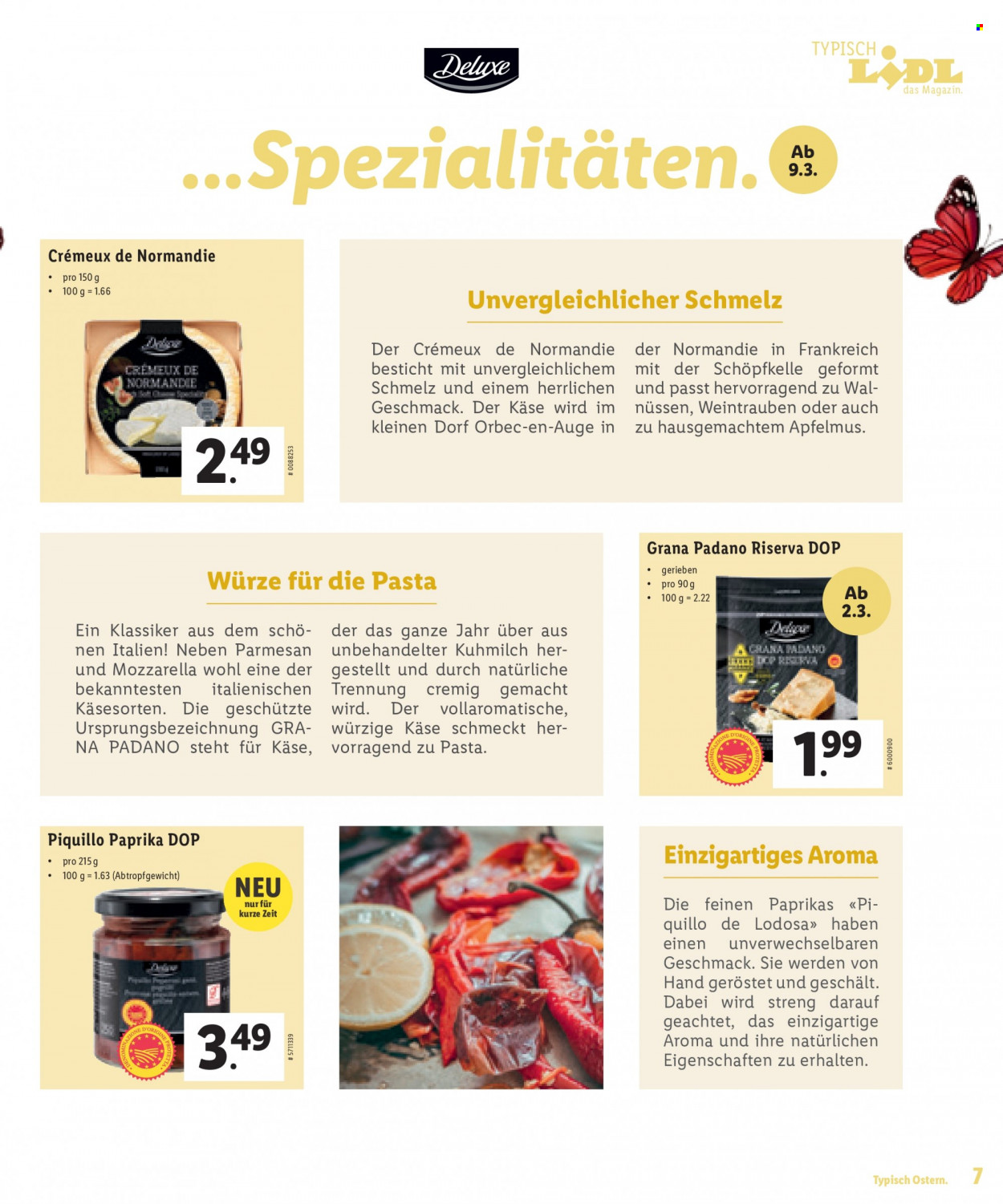 Catalogue Lidl. Page 7.