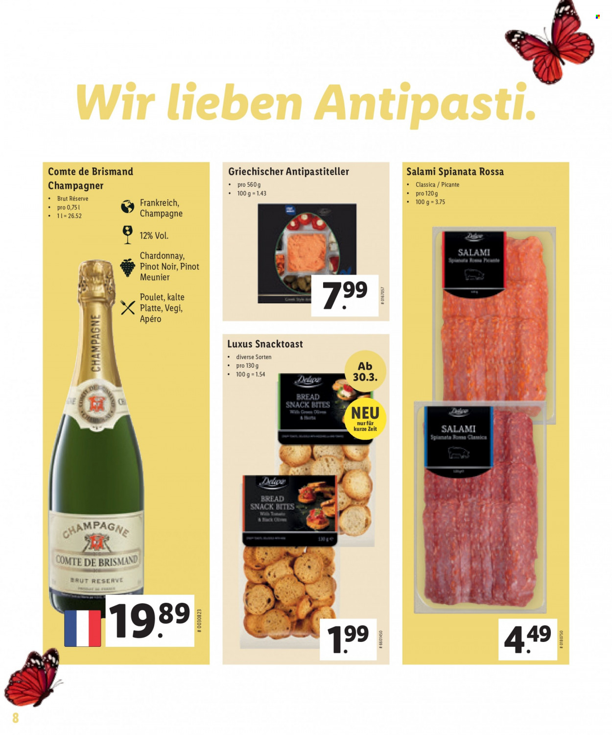 Catalogue Lidl. Page 8.