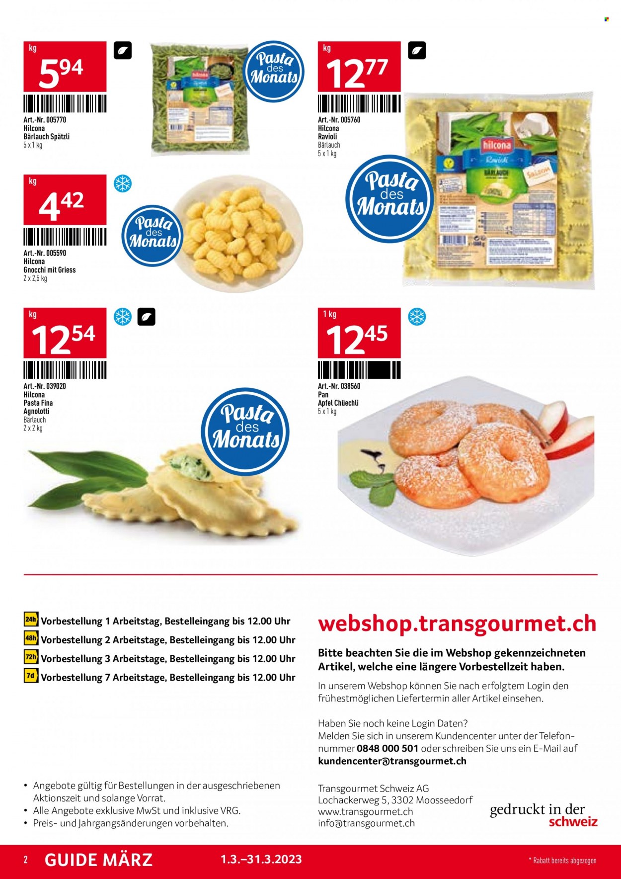 Catalogue TransGourmet - 1.3.2023 - 31.3.2023. Page 2.