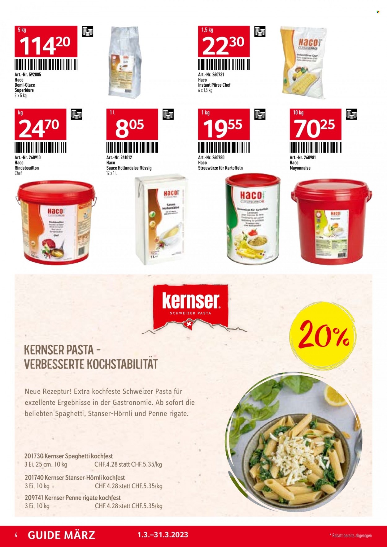 Catalogue TransGourmet - 1.3.2023 - 31.3.2023. Page 4.