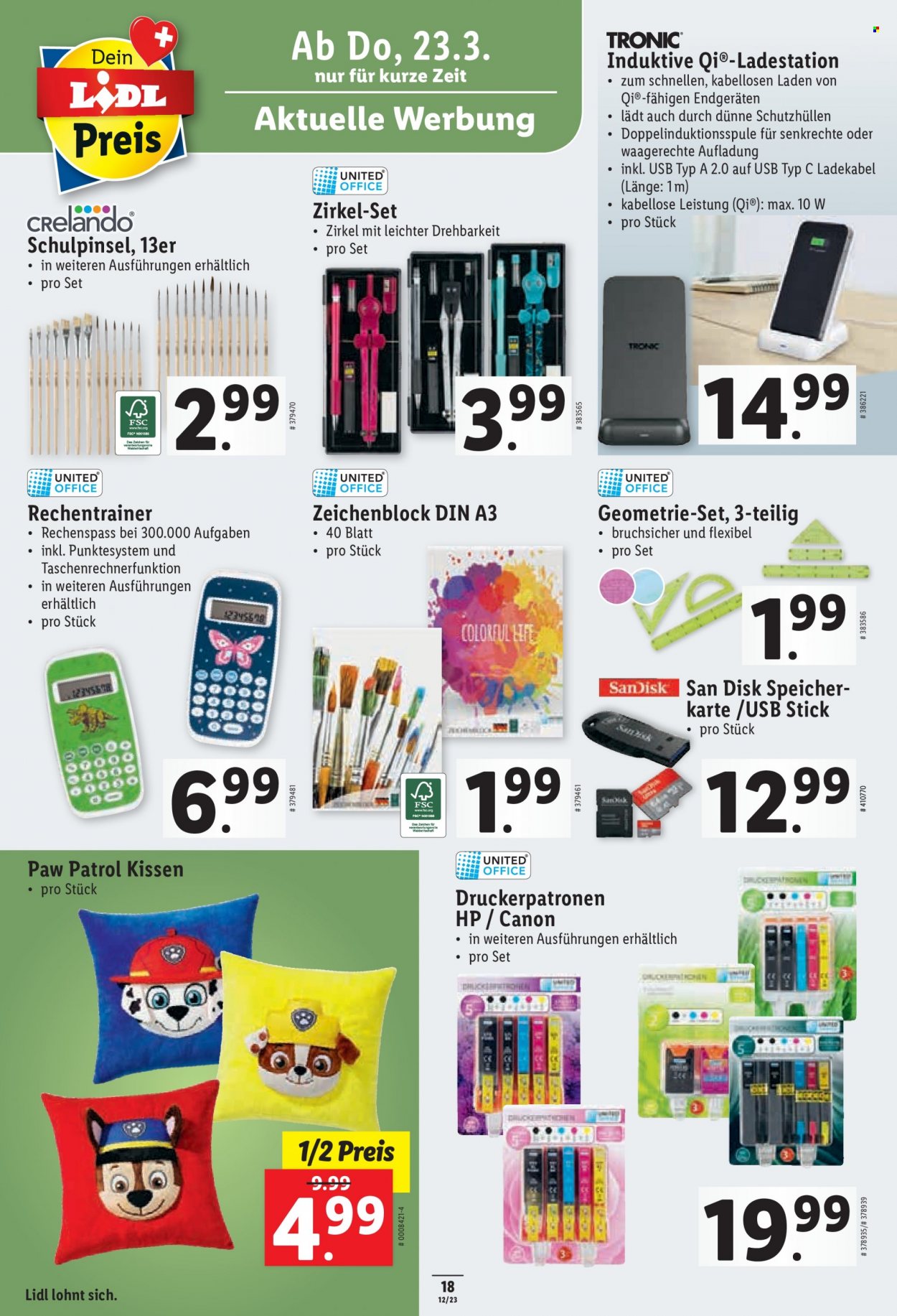 Catalogue Lidl - 23.3.2023 - 29.3.2023. Page 18.