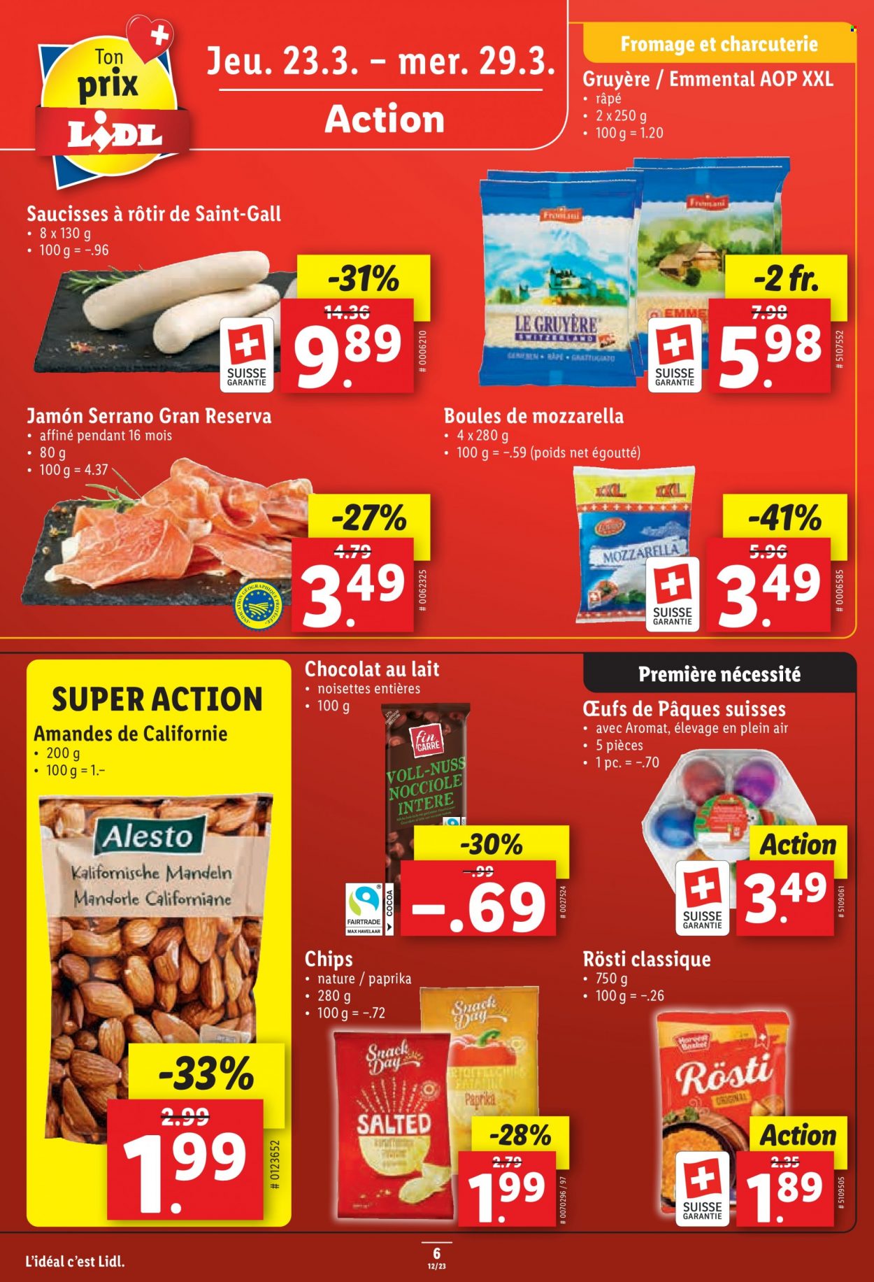 Catalogue Lidl - 23.3.2023 - 29.3.2023. Page 6.