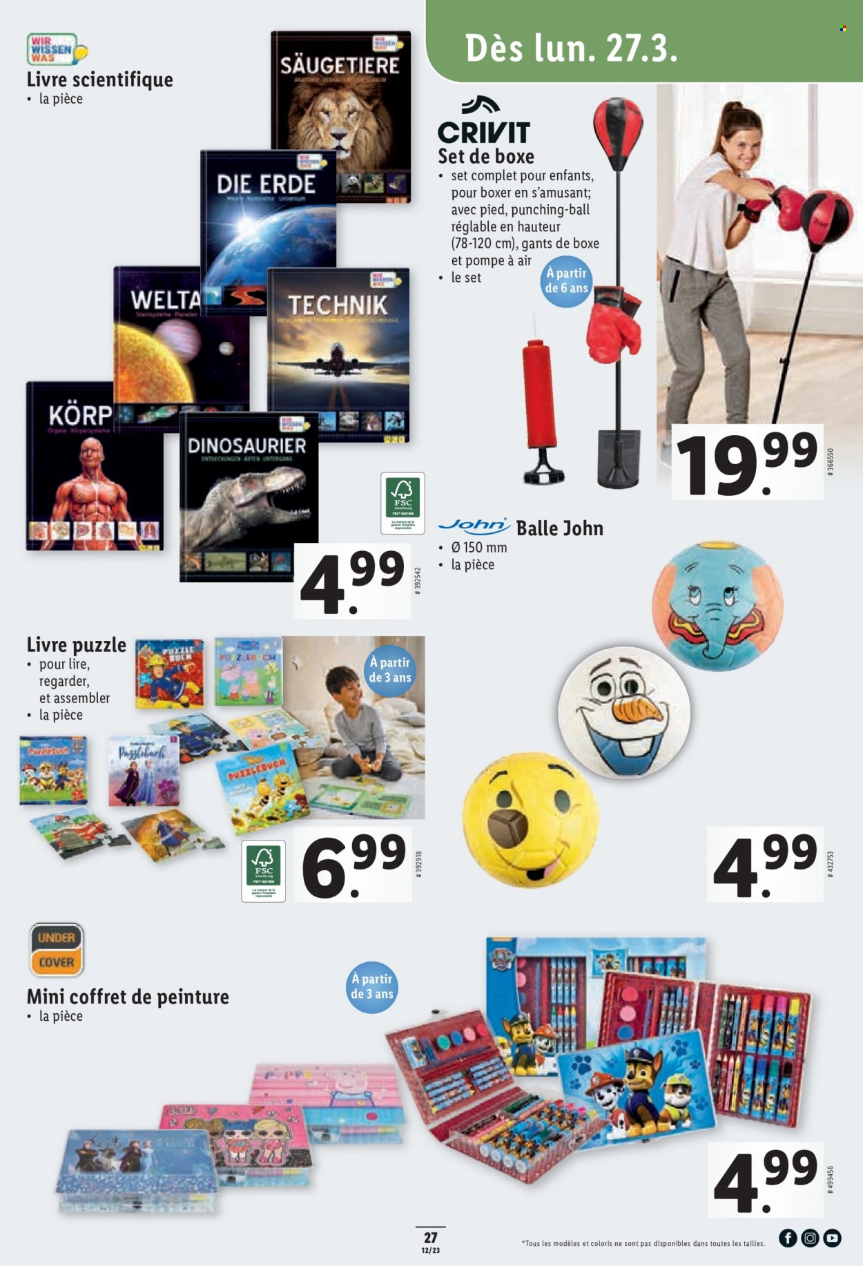 Catalogue Lidl - 23.3.2023 - 29.3.2023. Page 27.