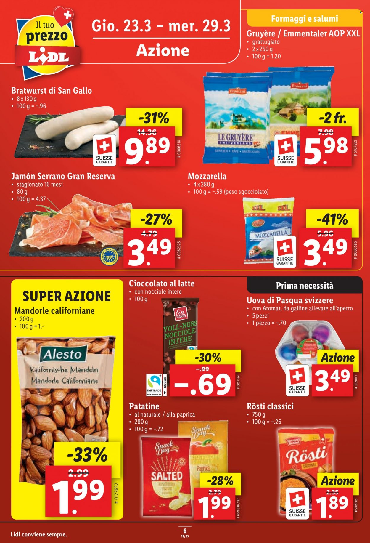 Catalogue Lidl - 23.3.2023 - 29.3.2023. Page 6.