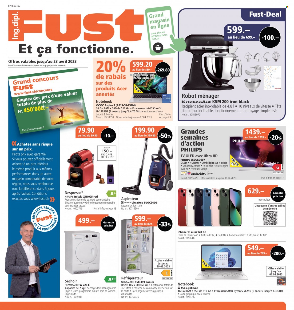 Catalogue Fust - 20.3.2023 - 23.4.2023. Page 1.