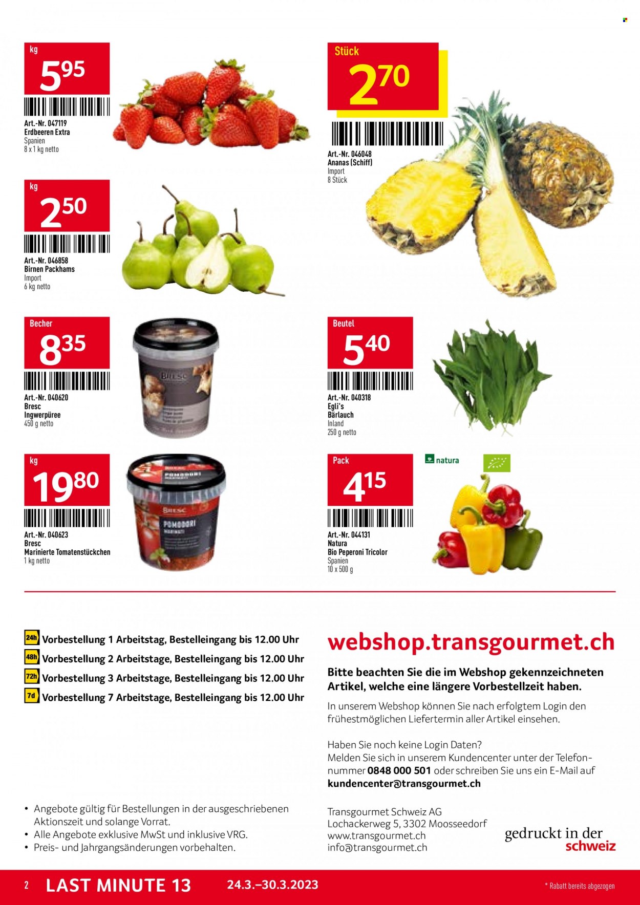 Catalogue TransGourmet - 24.3.2023 - 30.3.2023. Page 2.
