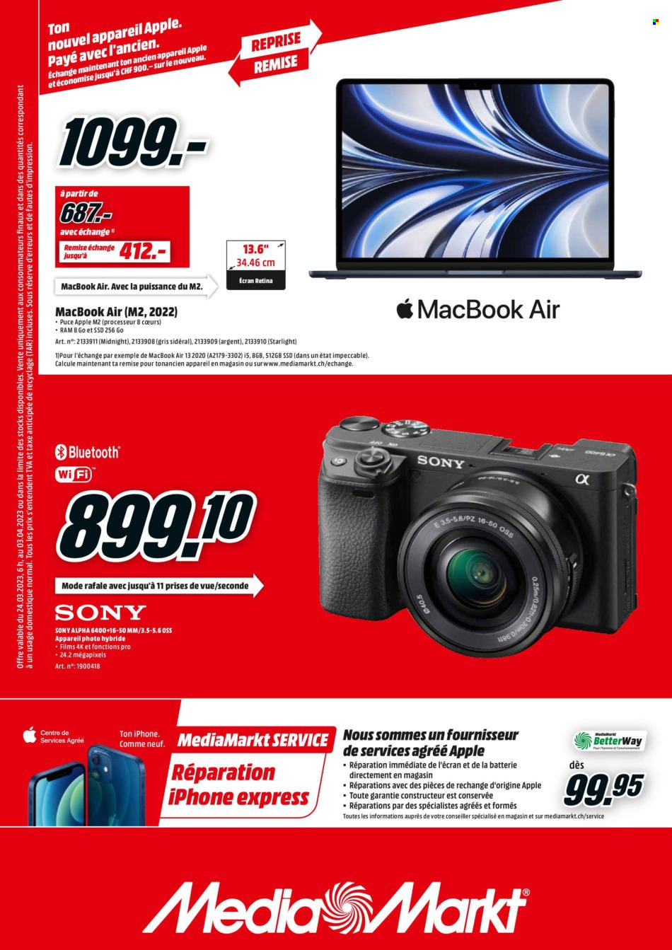 Catalogue MediaMarkt - 24.3.2023 - 3.4.2023. Page 16.
