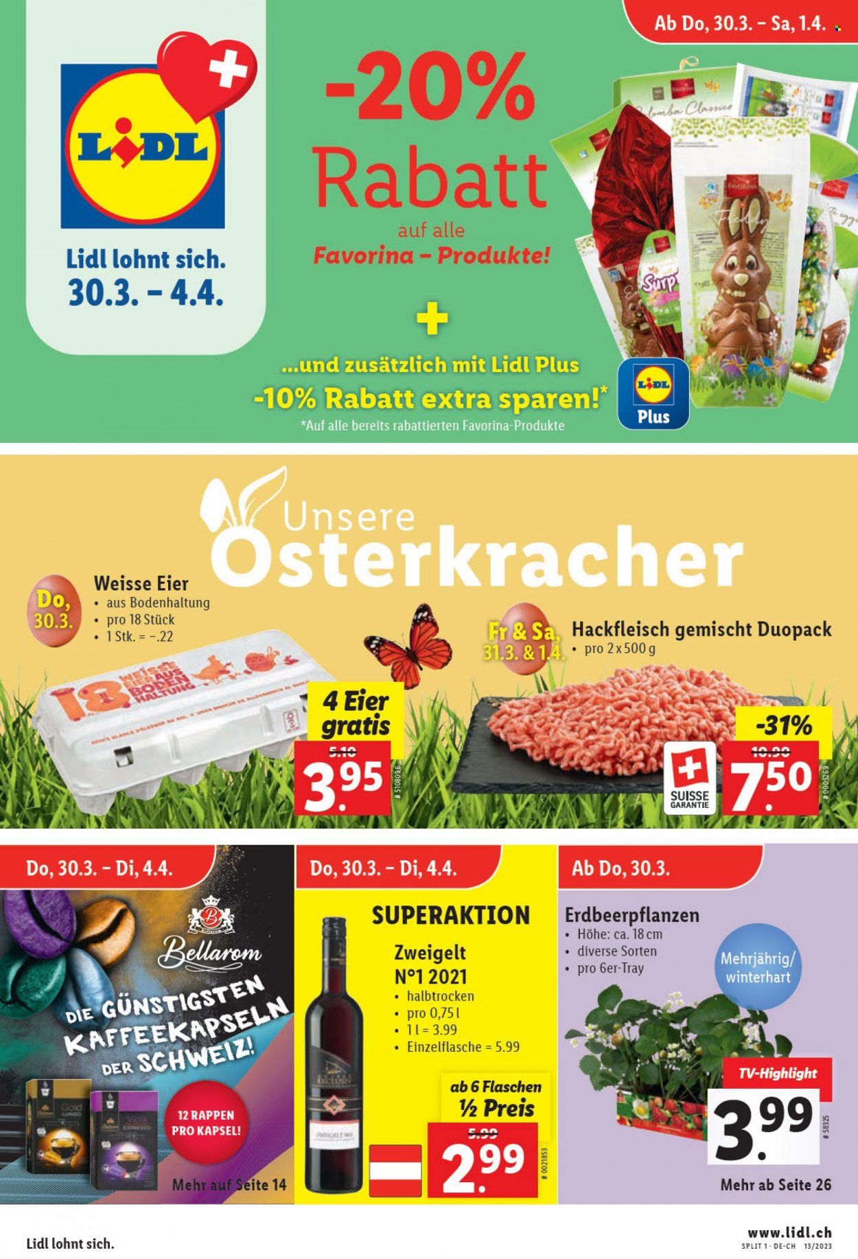 Catalogue Lidl - 30.3.2023 - 4.4.2023. Page 1.