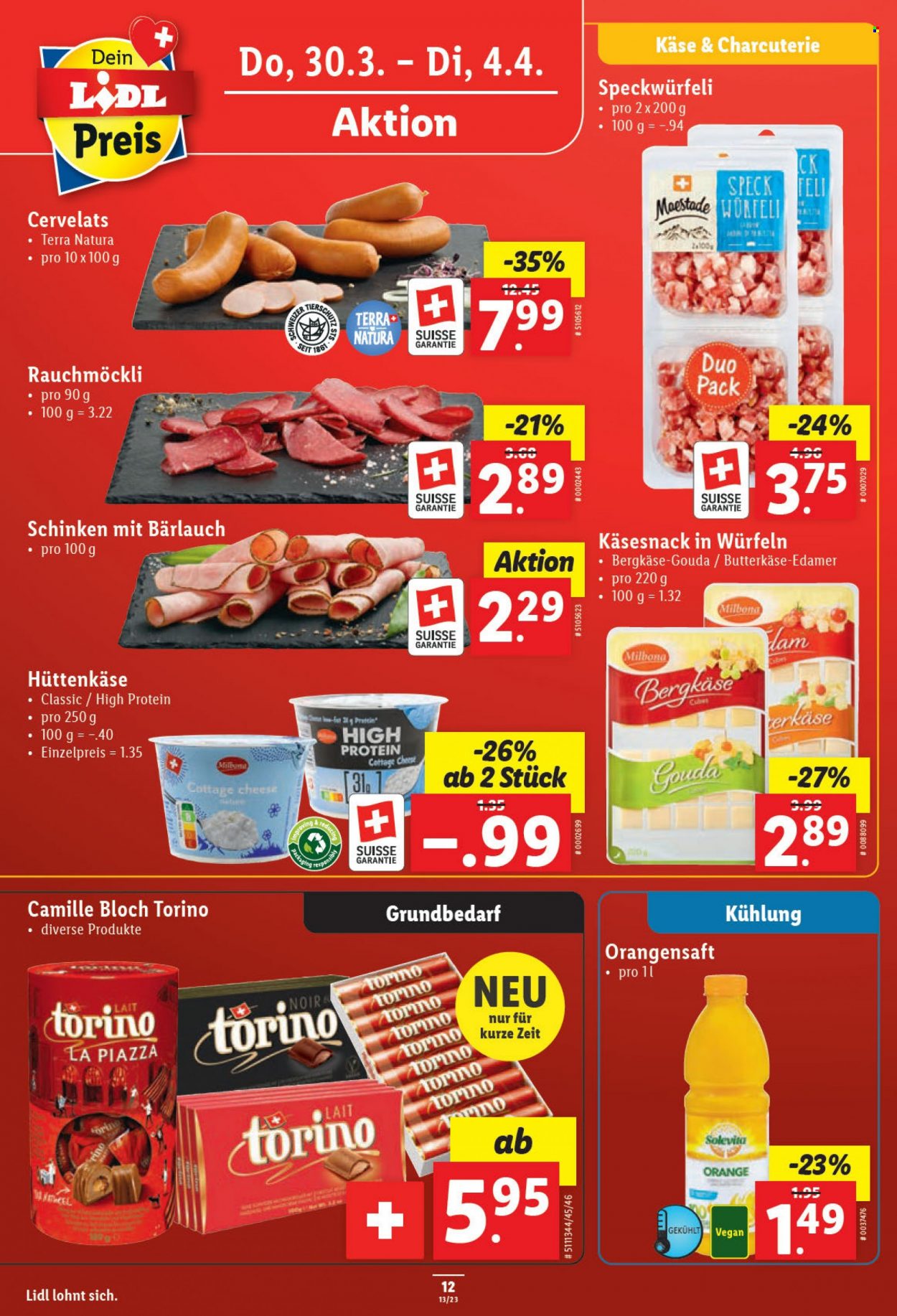 Catalogue Lidl - 30.3.2023 - 4.4.2023. Page 12.