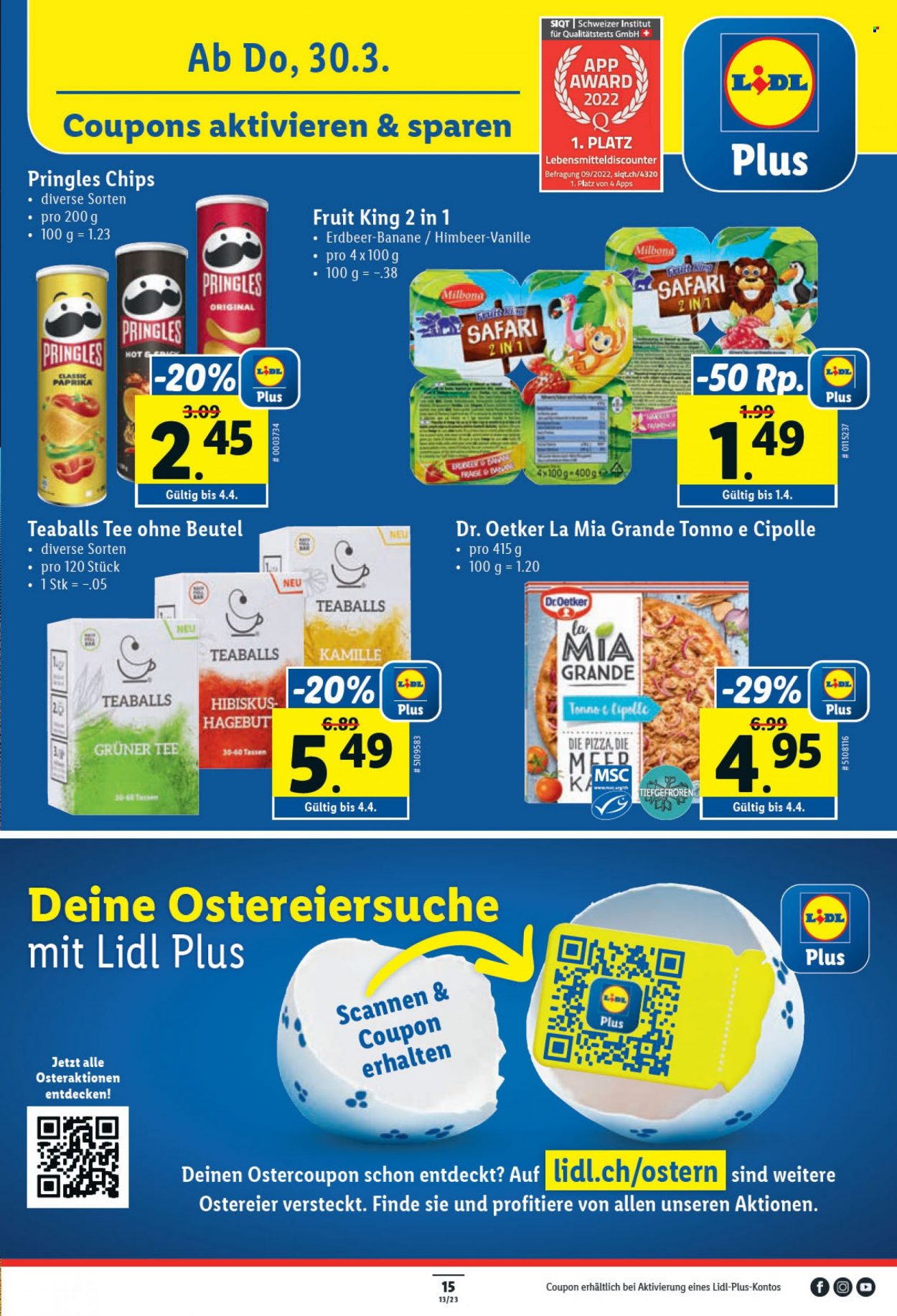 Catalogue Lidl - 30.3.2023 - 4.4.2023. Page 15.