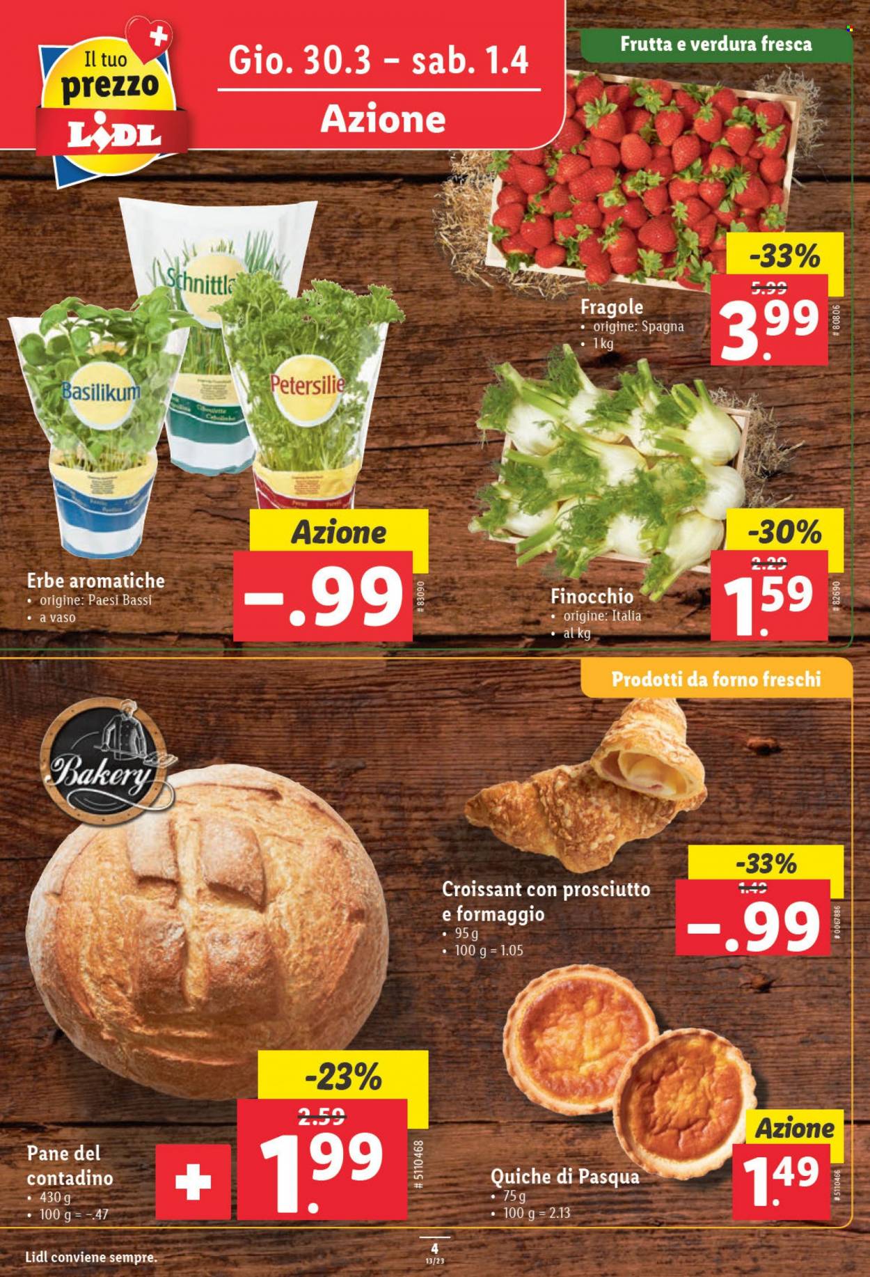 Catalogue Lidl - 30.3.2023 - 4.4.2023. Page 4.
