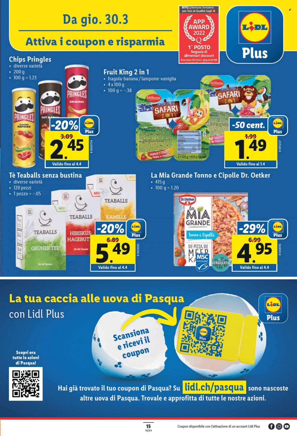 Catalogue Lidl - 30.3.2023 - 4.4.2023. Page 15.