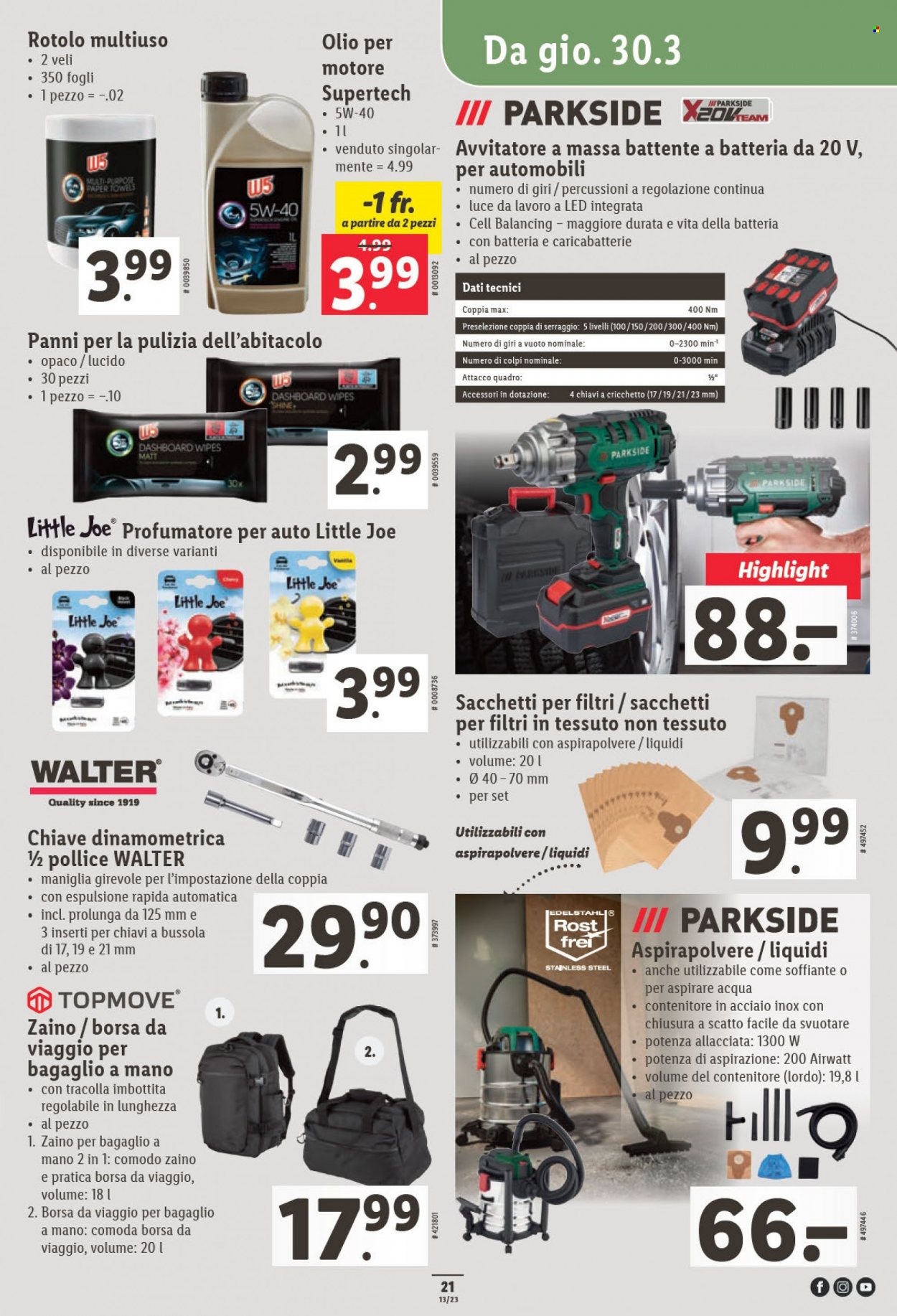 Catalogue Lidl - 30.3.2023 - 4.4.2023. Page 21.