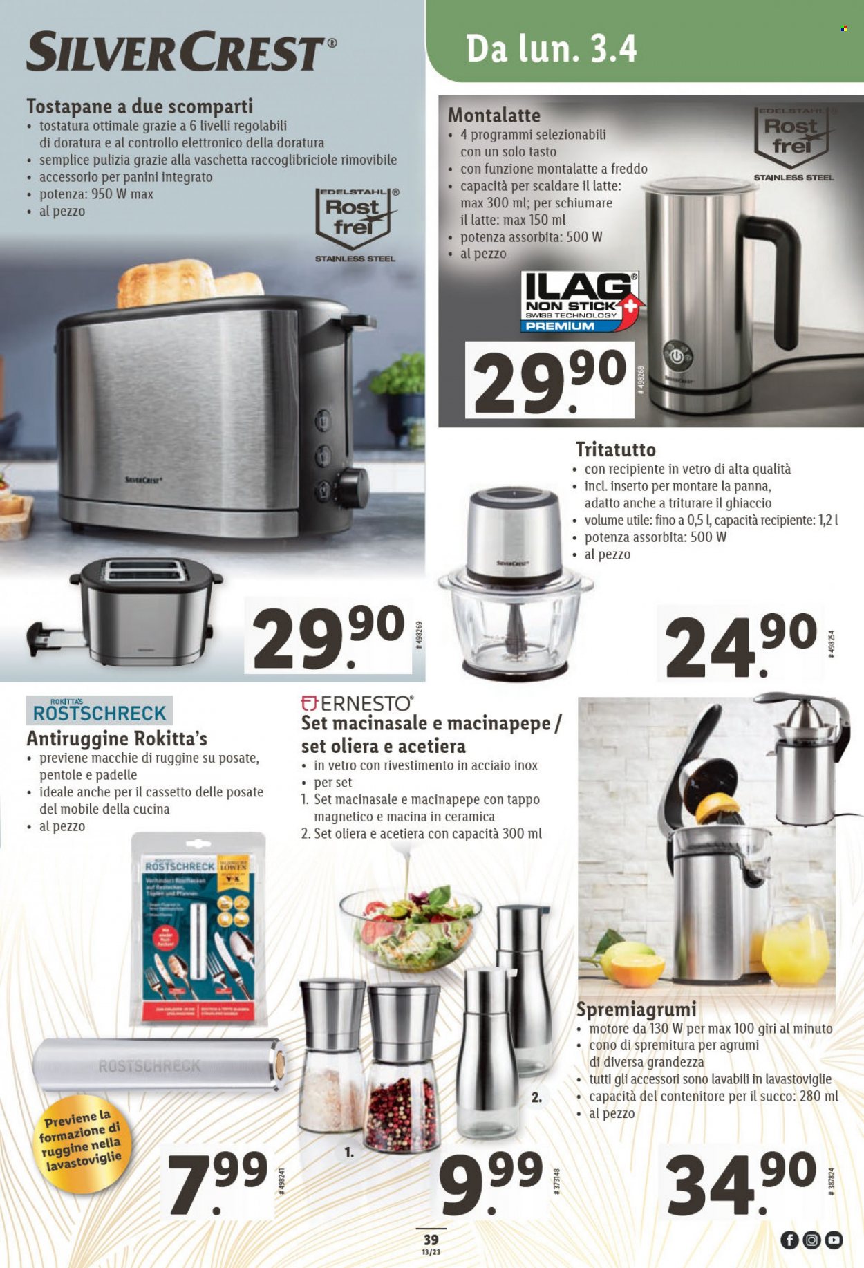 Catalogue Lidl - 30.3.2023 - 4.4.2023. Page 39.