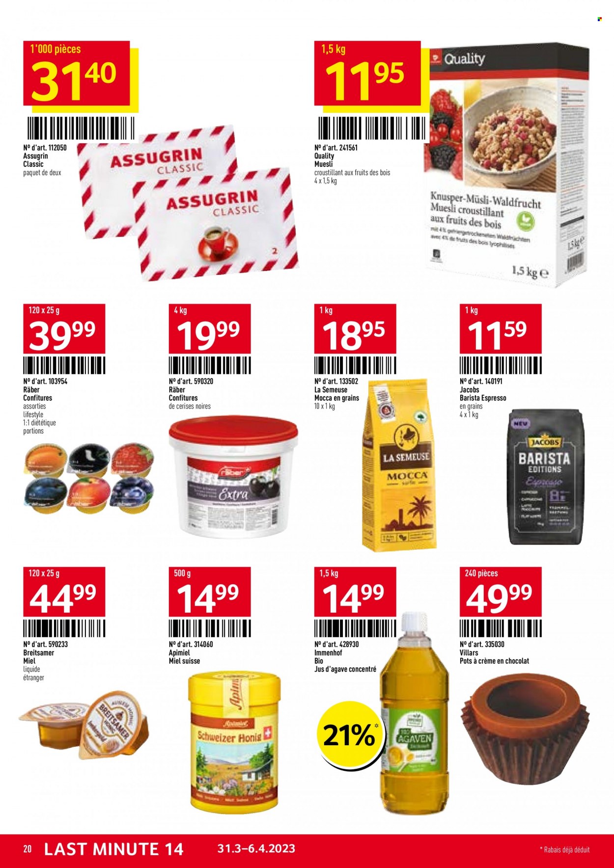 Catalogue TransGourmet - 31.3.2023 - 6.4.2023. Page 20.