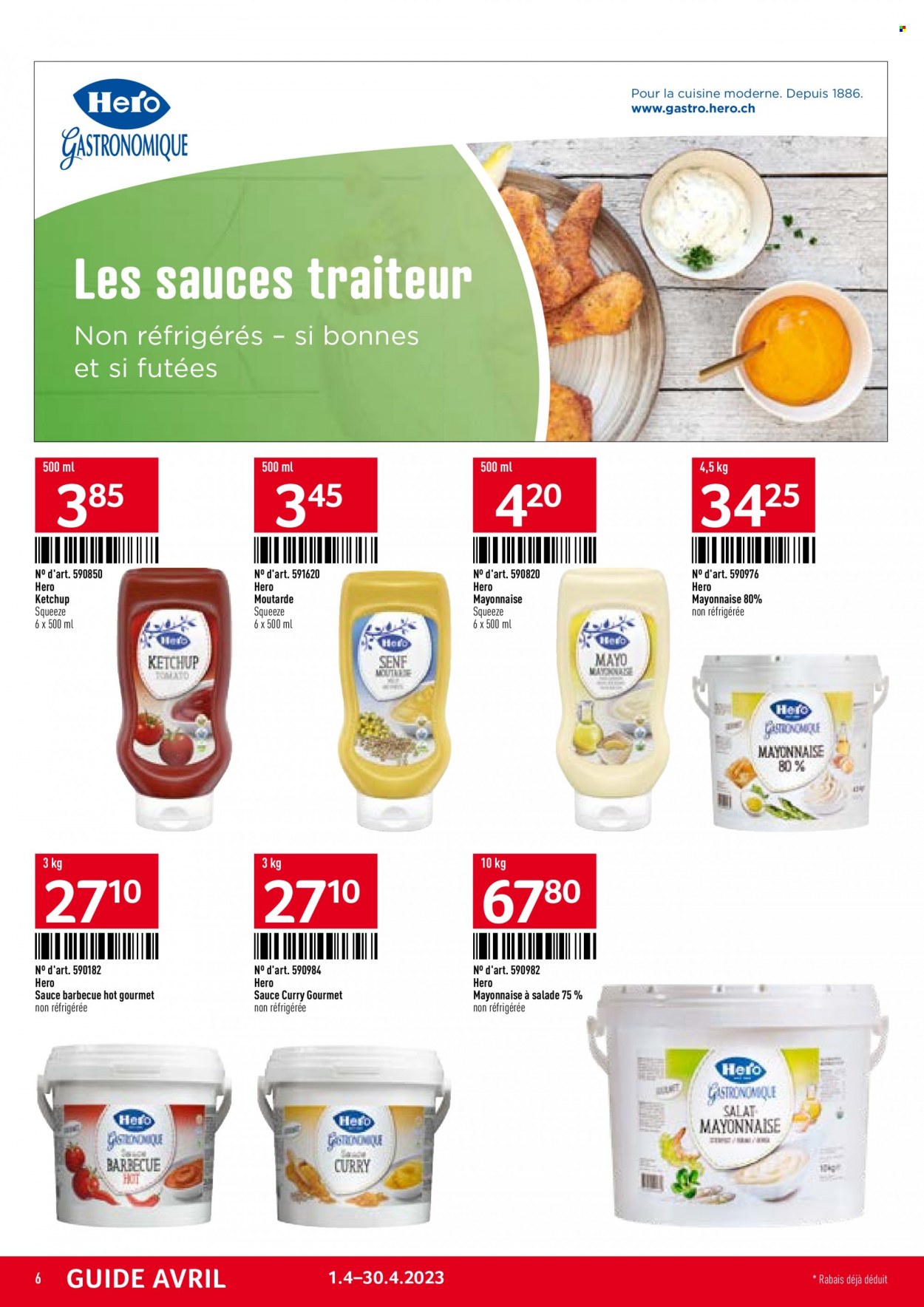 Catalogue TransGourmet - 1.4.2023 - 30.4.2023. Page 6.