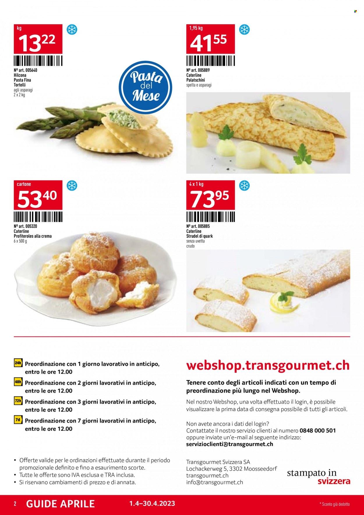 Catalogue TransGourmet - 1.4.2023 - 30.4.2023. Page 2.