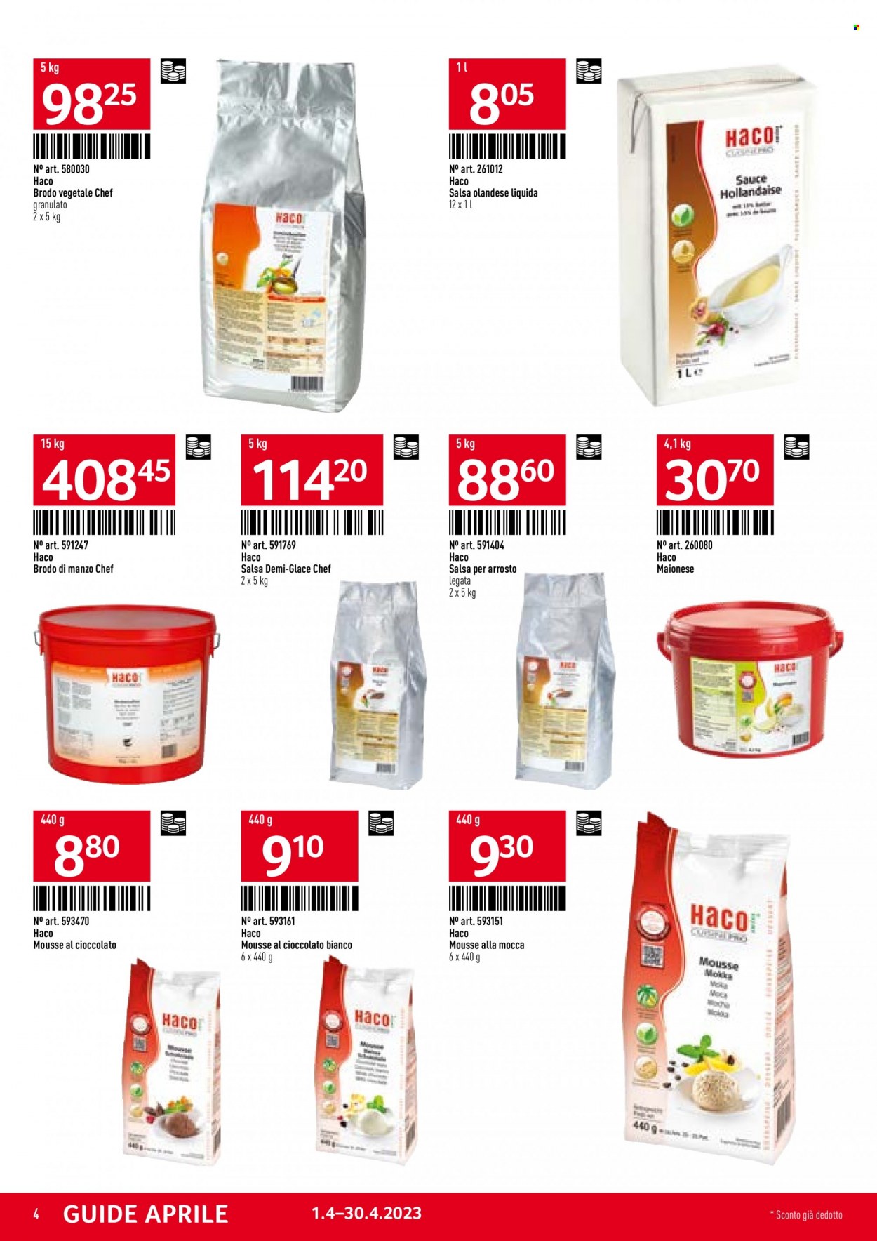 Catalogue TransGourmet - 1.4.2023 - 30.4.2023. Page 4.
