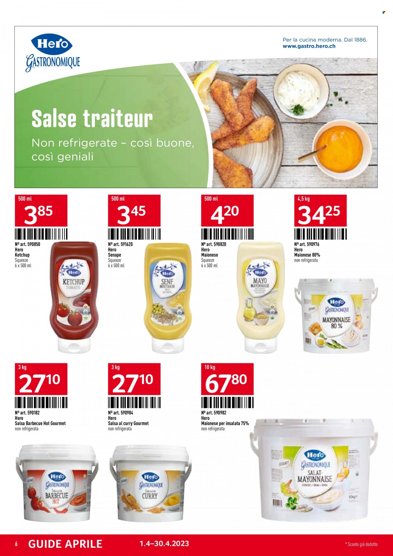 Catalogue TransGourmet - 1.4.2023 - 30.4.2023. Page 6.