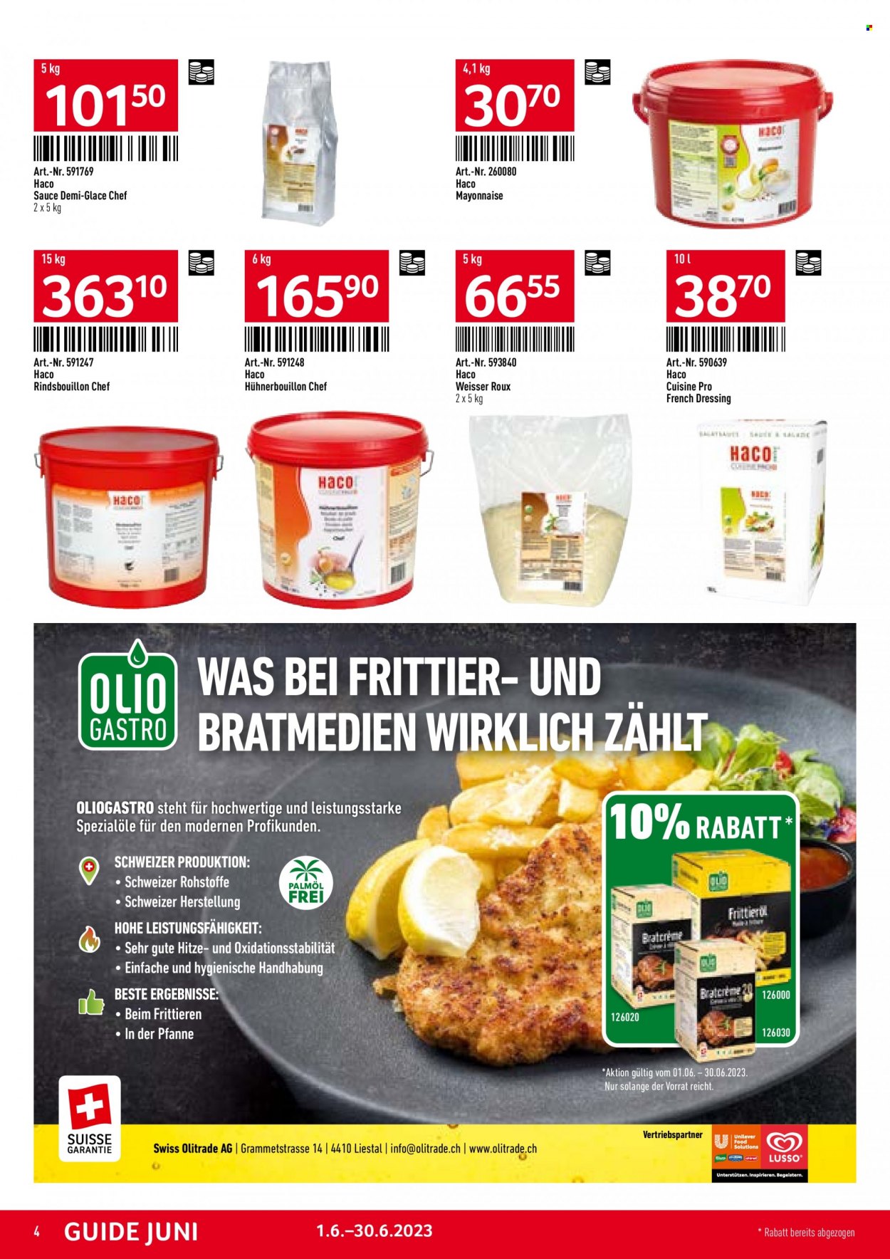 Catalogue TransGourmet - 1.6.2023 - 30.6.2023. Page 4.