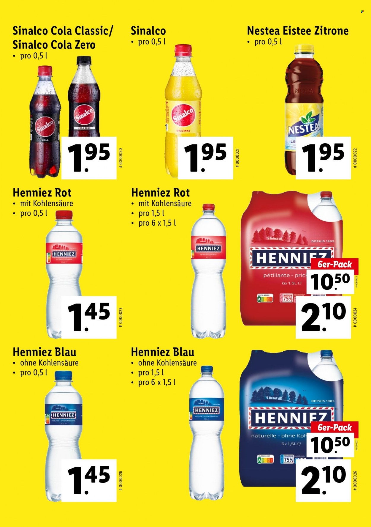 Catalogue Lidl. Page 2.