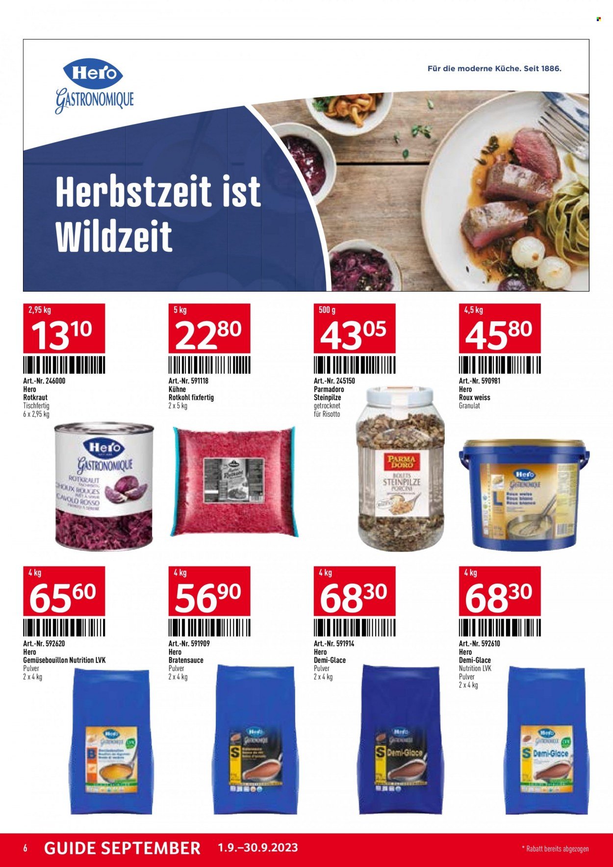 Catalogue TransGourmet - 1.9.2023 - 30.9.2023. Page 6.