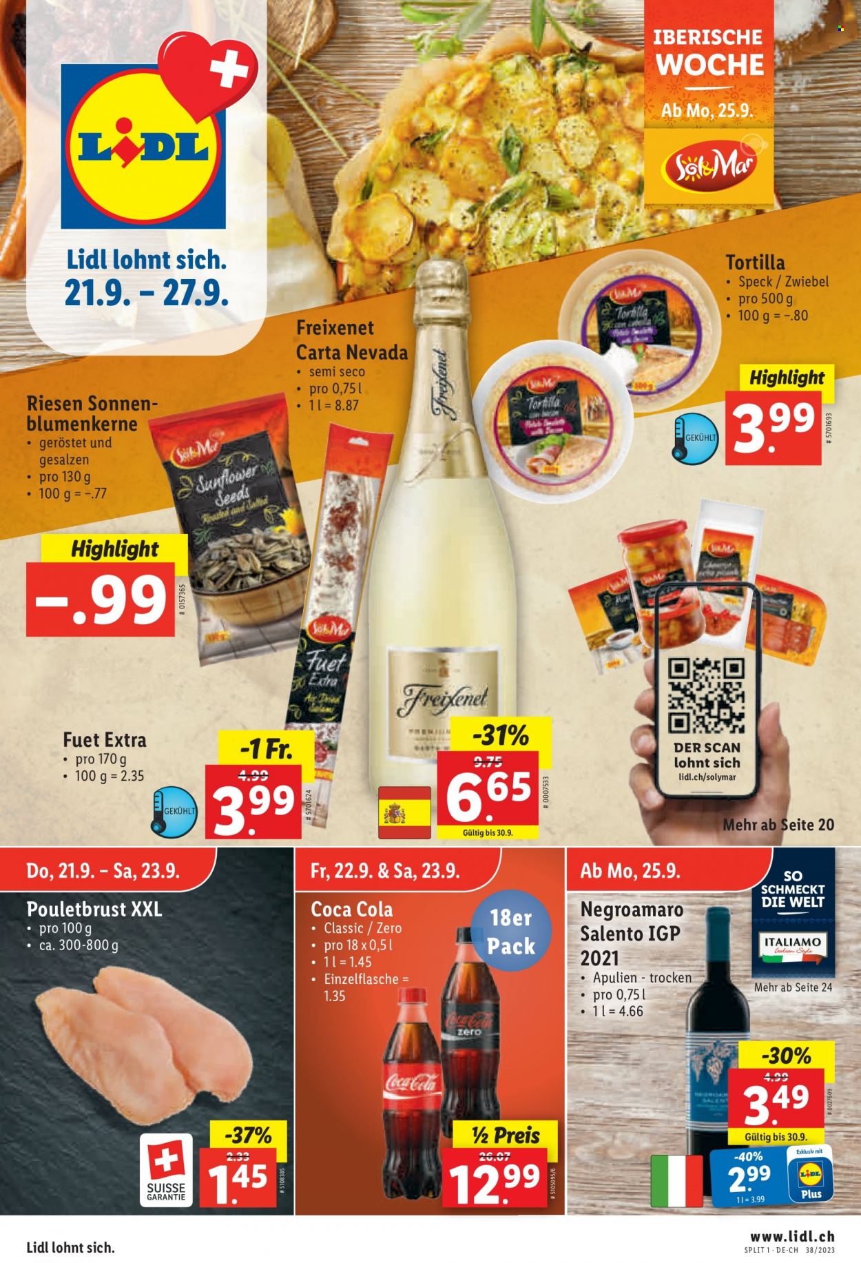 Catalogue Lidl - 21.9.2023 - 27.9.2023. Page 1.