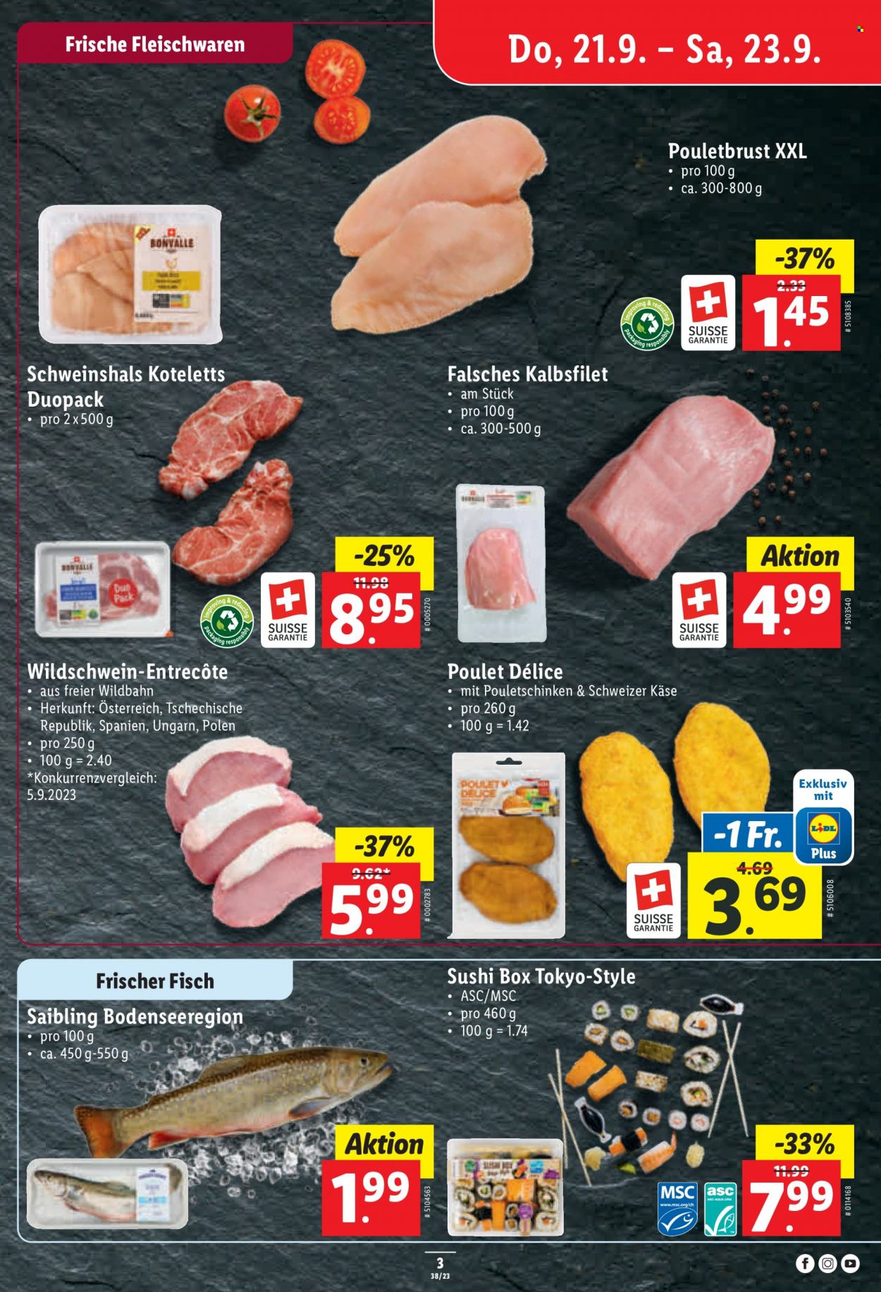 Catalogue Lidl - 21.9.2023 - 27.9.2023. Page 3.