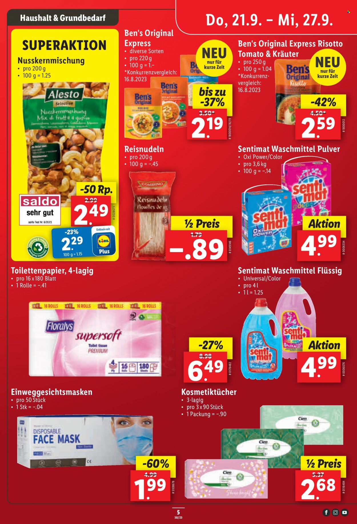 Catalogue Lidl - 21.9.2023 - 27.9.2023. Page 5.