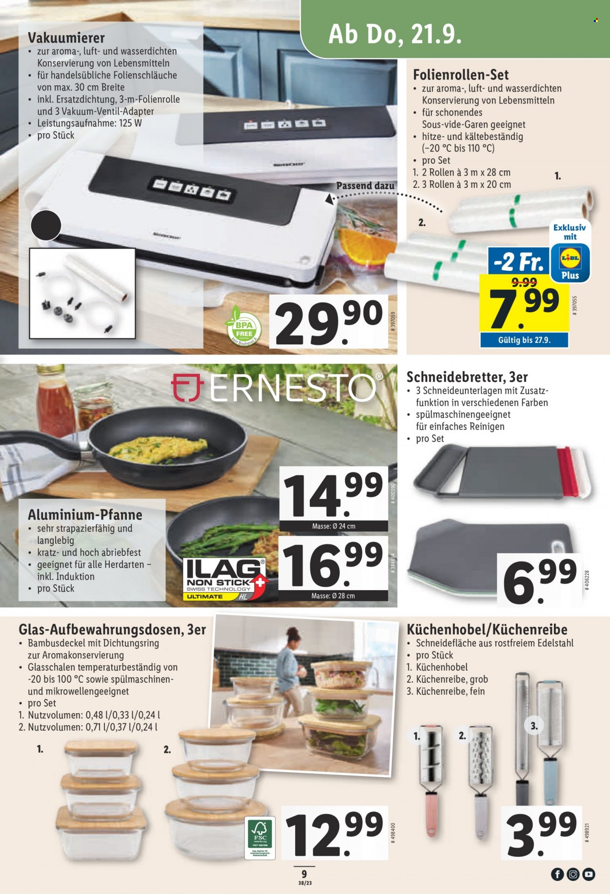 Catalogue Lidl - 21.9.2023 - 27.9.2023. Page 9.