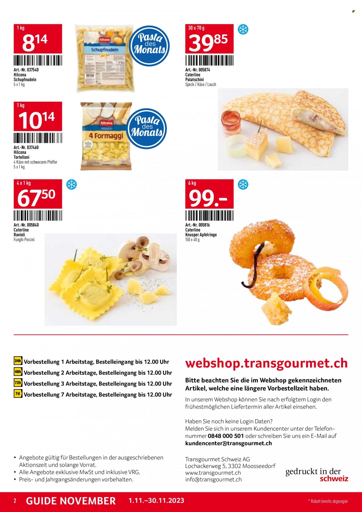Catalogue TransGourmet - 1.11.2023 - 30.11.2023. Page 2.