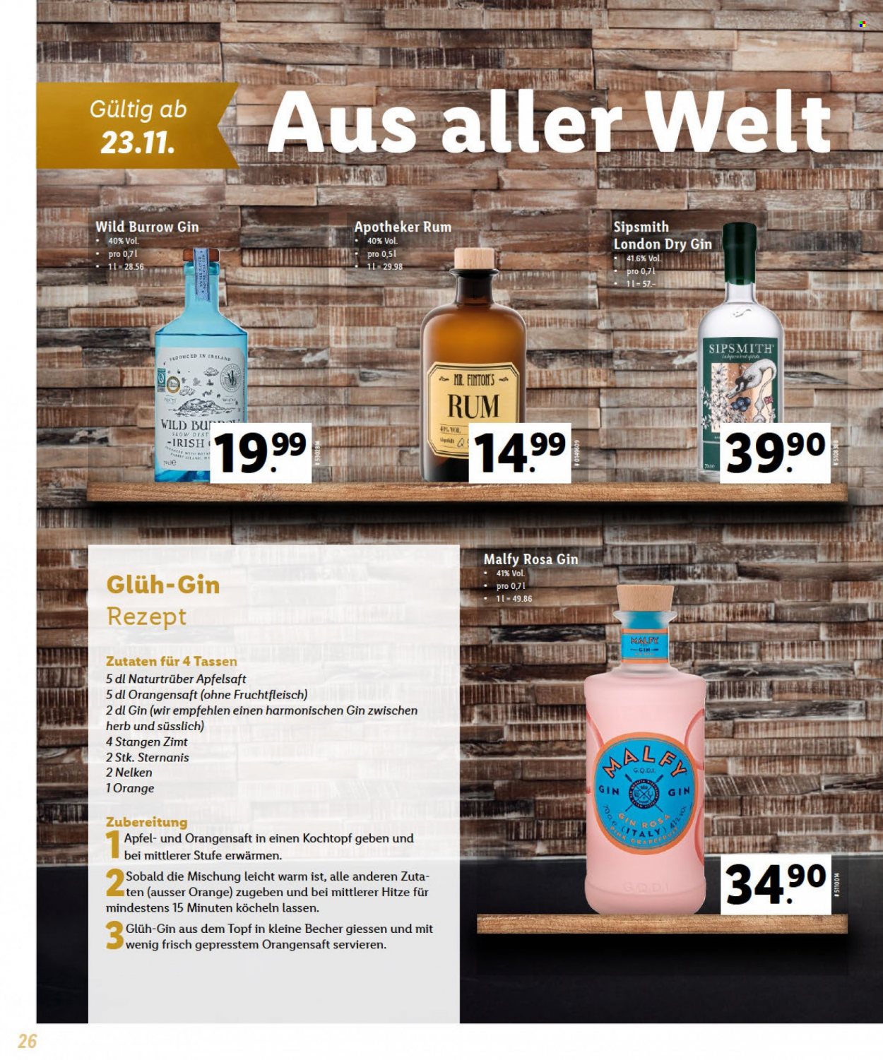 Catalogue Lidl. Page 26.