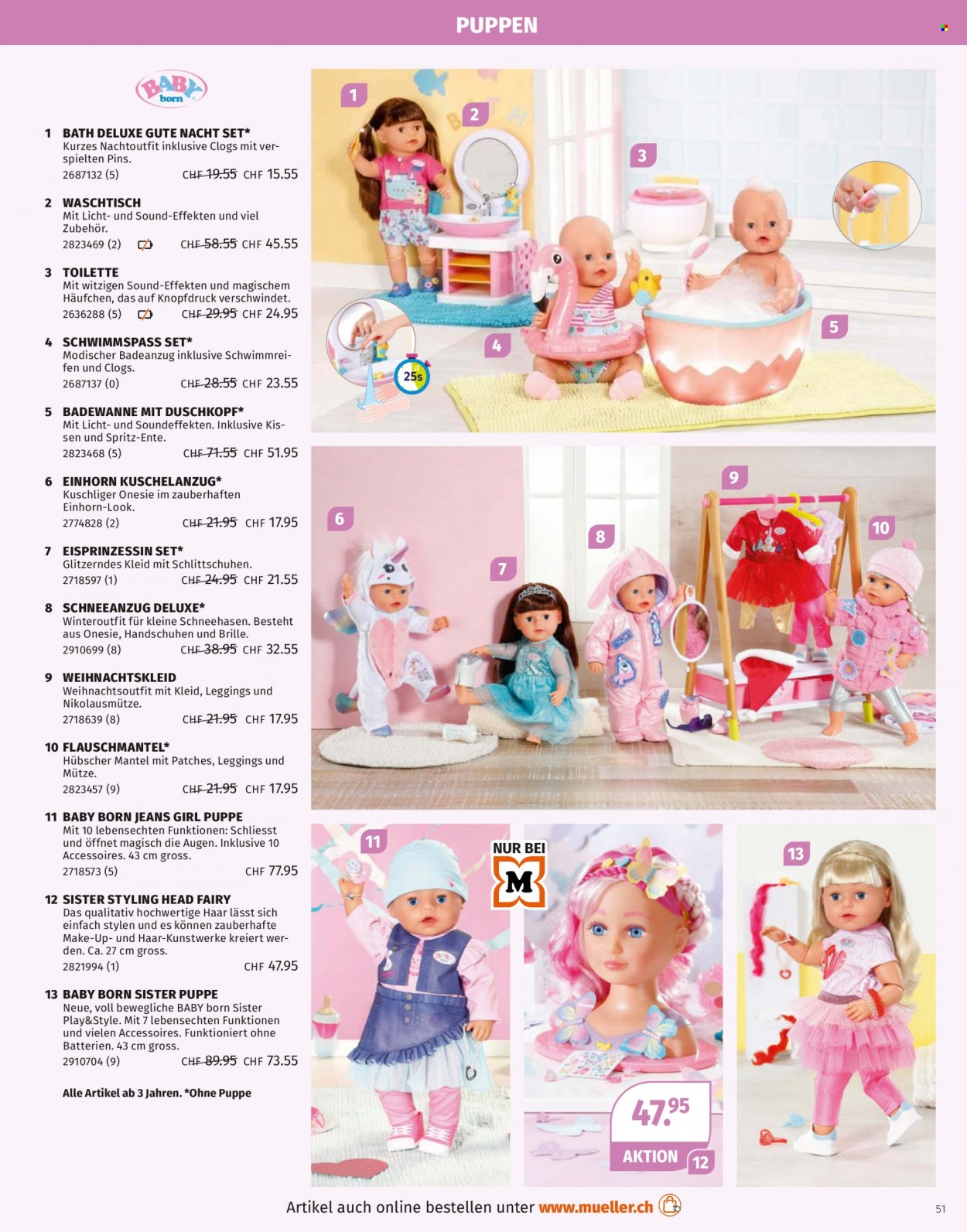 Catalogue Müller - 30.10.2023 - 31.12.2023. Page 51.
