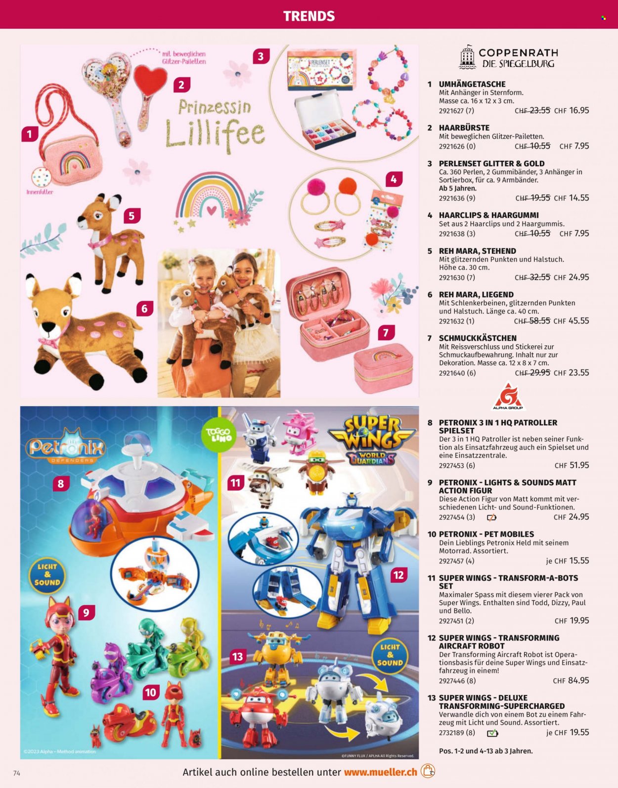 Catalogue Müller - 30.10.2023 - 31.12.2023. Page 74.
