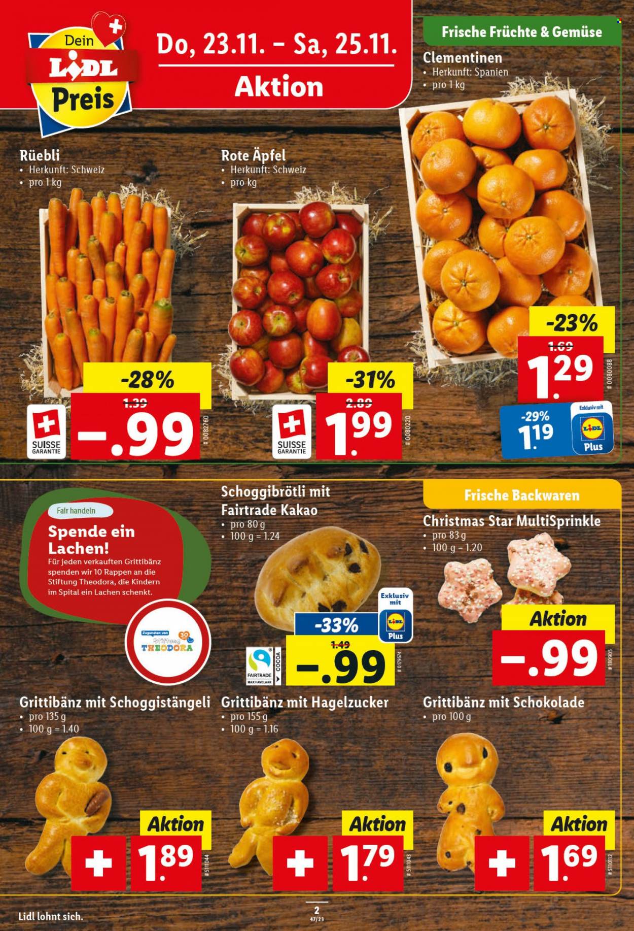 Catalogue Lidl - 23.11.2023 - 29.11.2023. Page 2.