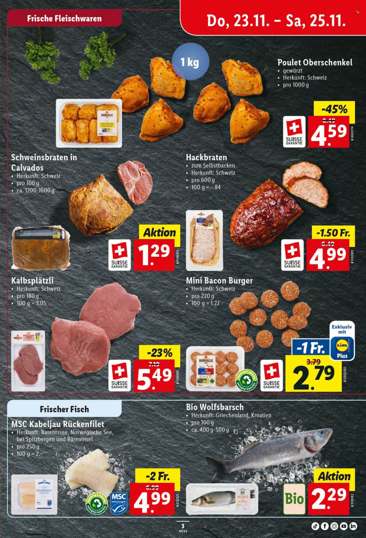 Catalogue Lidl - 23.11.2023 - 29.11.2023. Page 3.