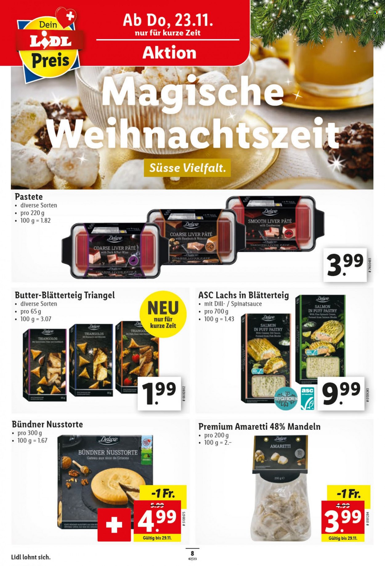 Catalogue Lidl - 23.11.2023 - 29.11.2023. Page 8.