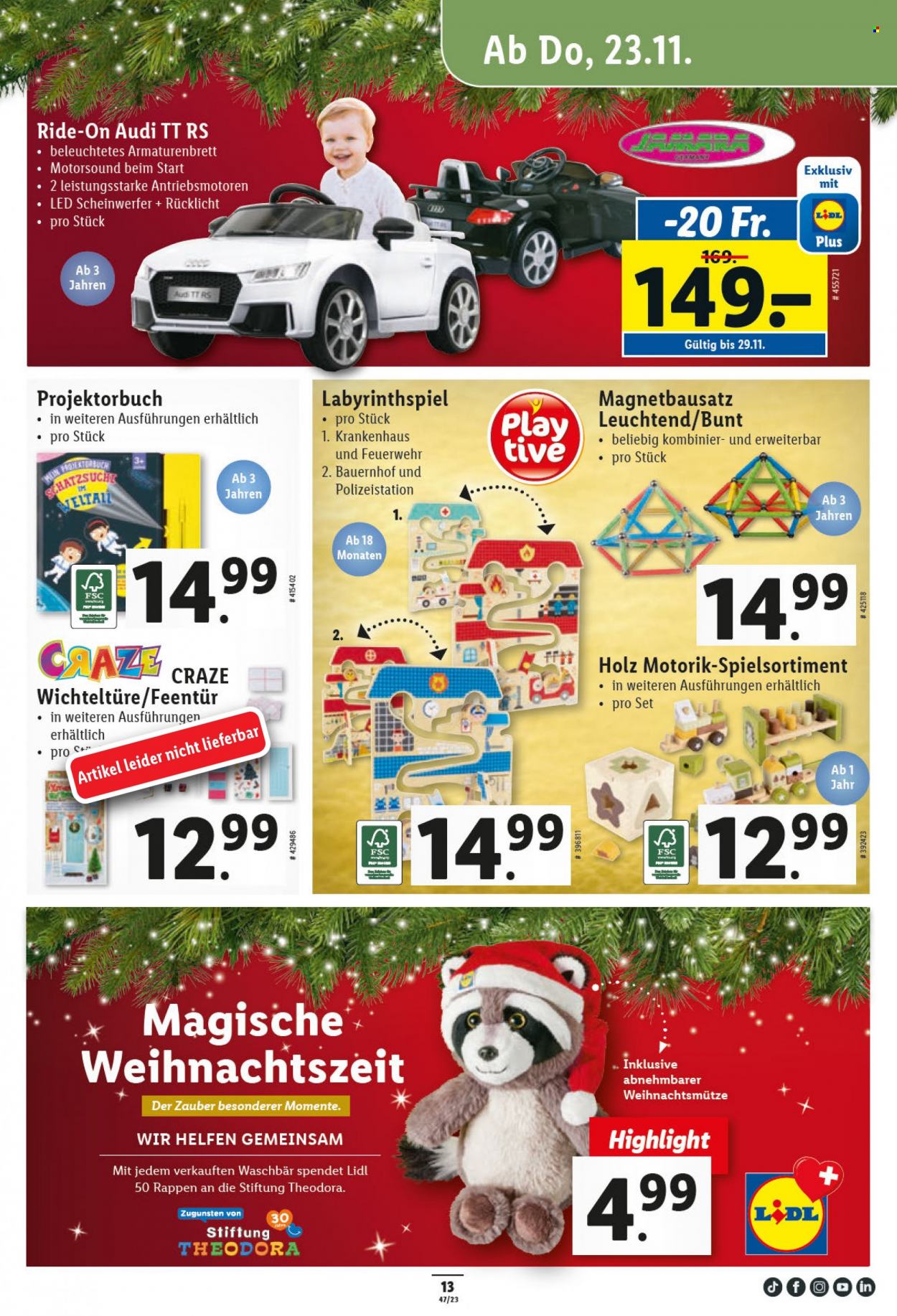 Catalogue Lidl - 23.11.2023 - 29.11.2023. Page 13.