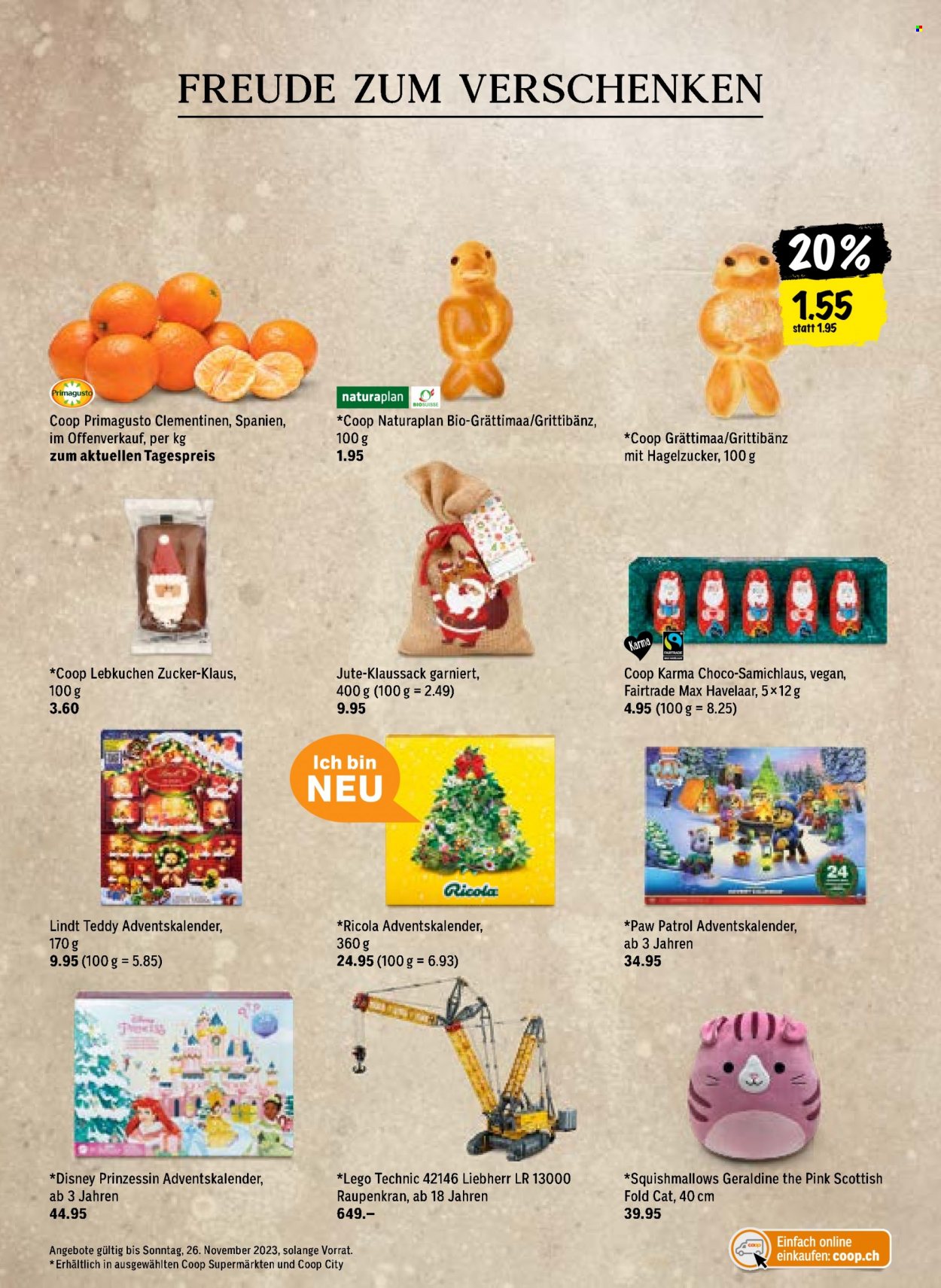 Catalogue Coop - 21.11.2023 - 30.12.2023. Page 6.