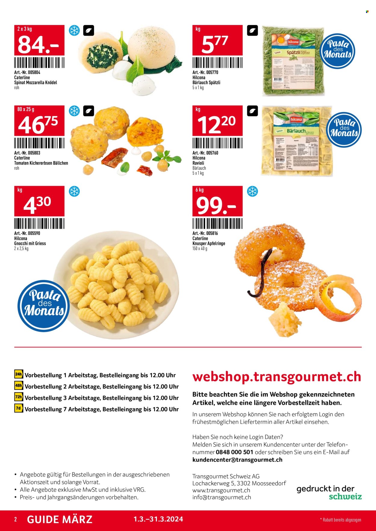 Catalogue TransGourmet - 1.3.2024 - 31.3.2024. Page 2.