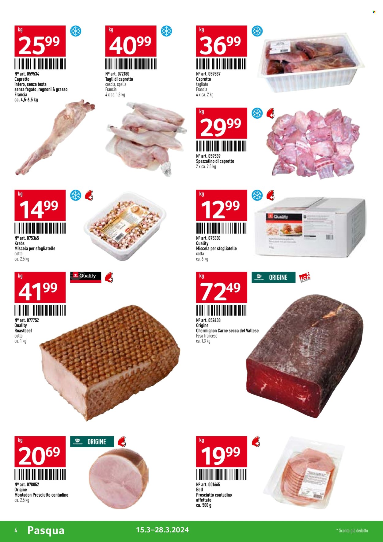 Catalogue TransGourmet - 15.3.2024 - 28.3.2024. Page 4.