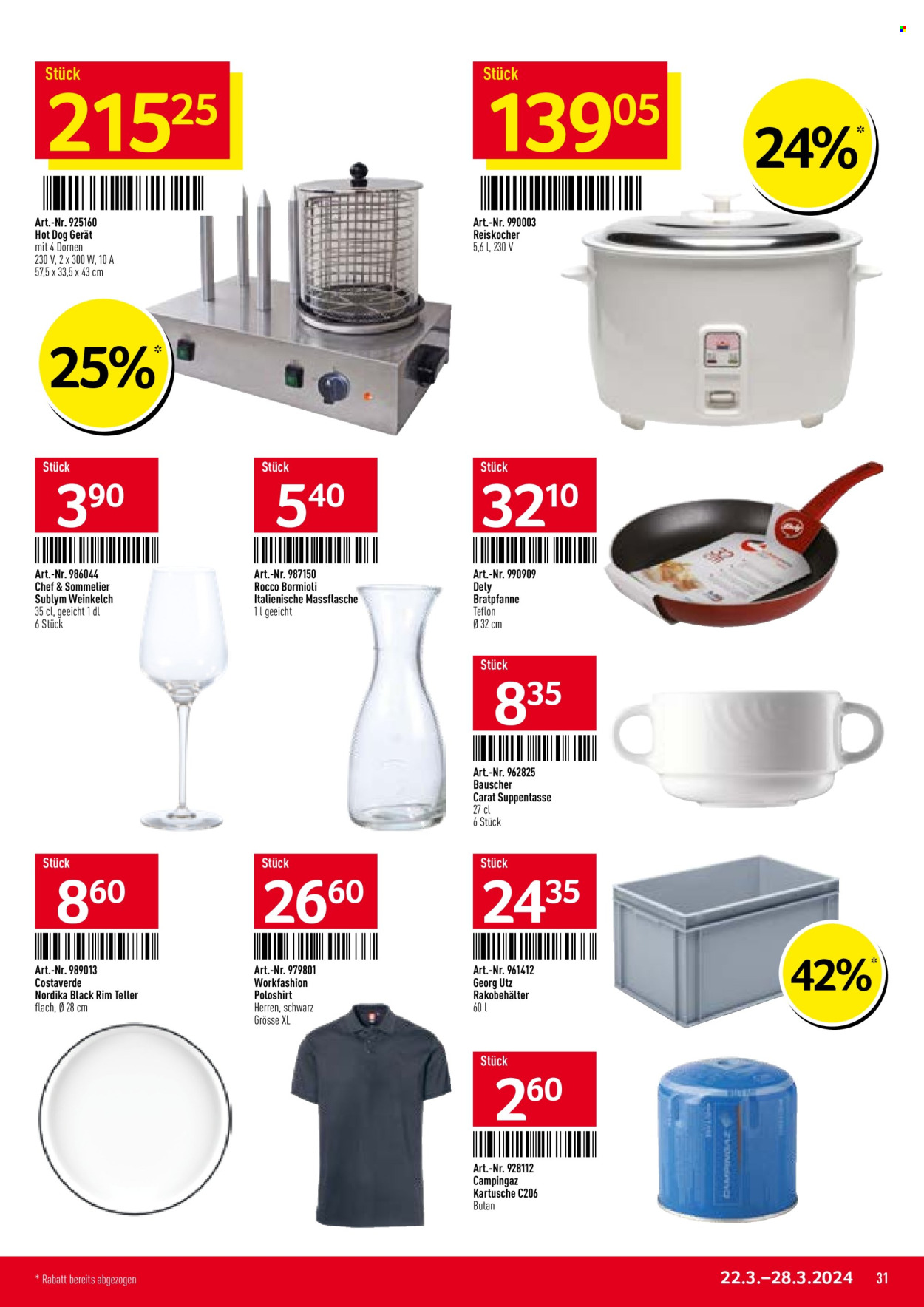 Catalogue TransGourmet - 22.3.2024 - 28.3.2024. Page 31.