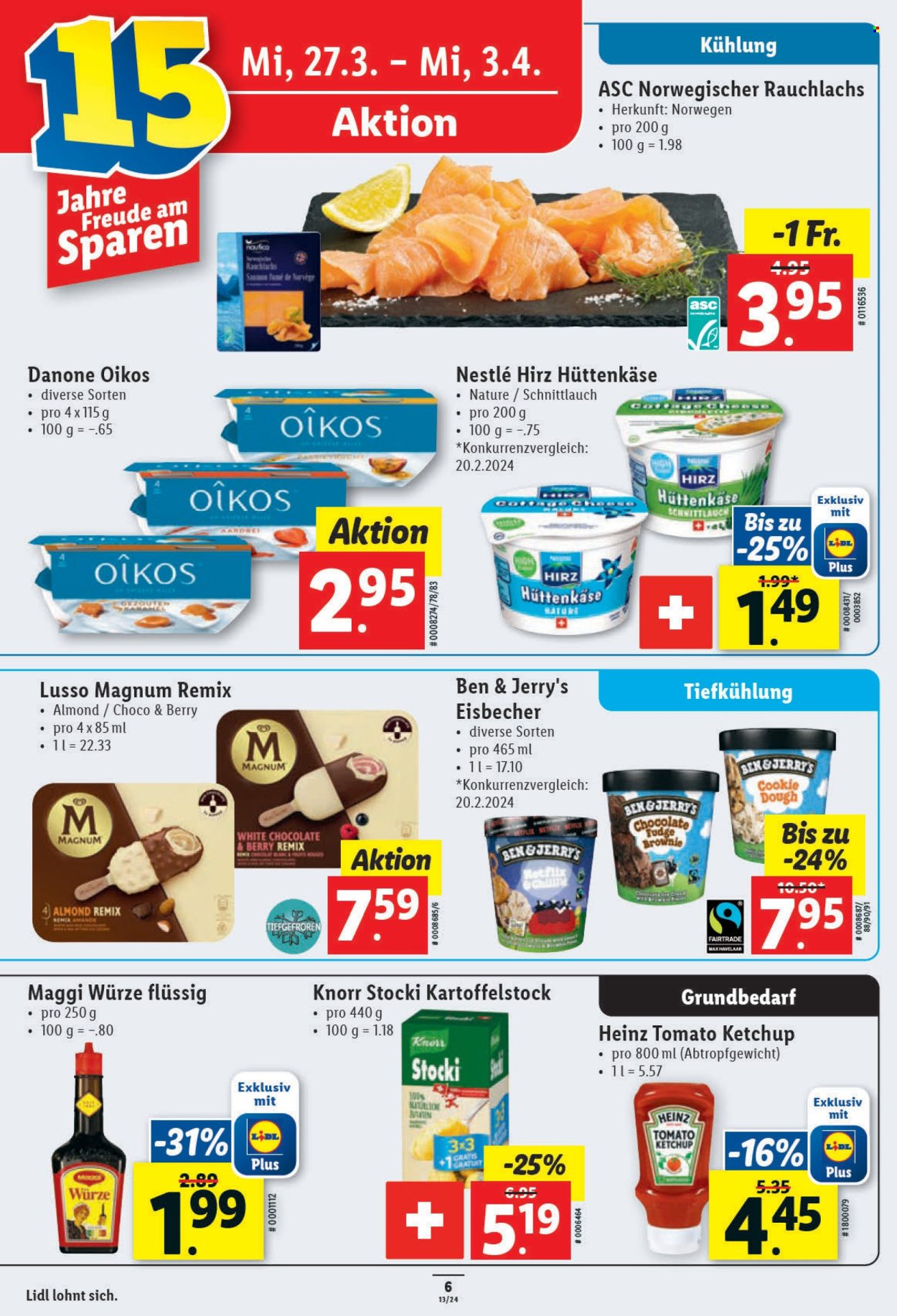 Catalogue Lidl - 27.3.2024 - 3.4.2024. Page 6.