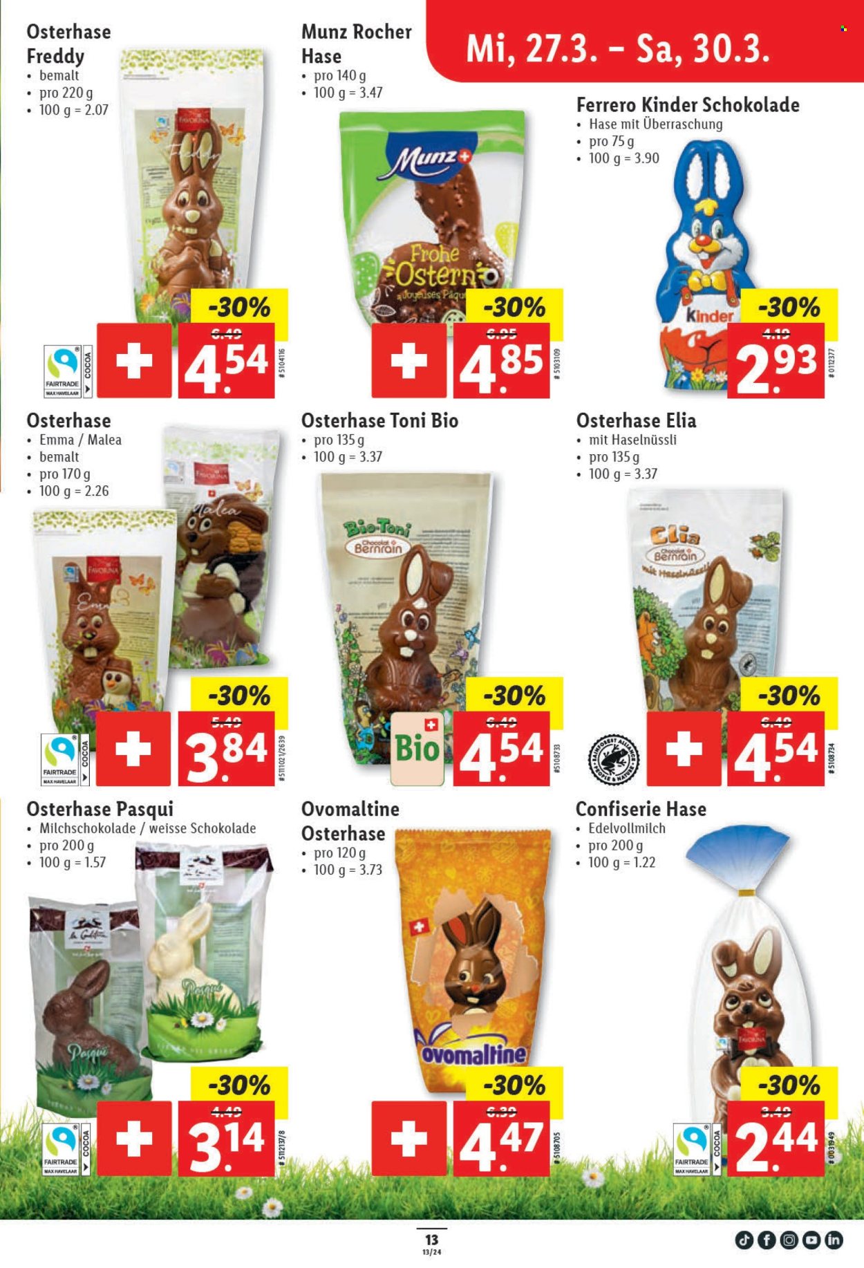 Catalogue Lidl - 27.3.2024 - 3.4.2024. Page 13.