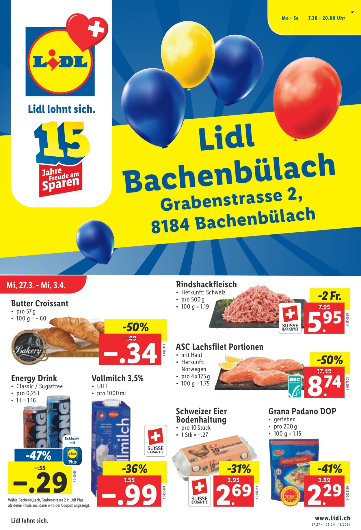 Catalogue Lidl - 27.3.2024 - 3.4.2024. Page 1.