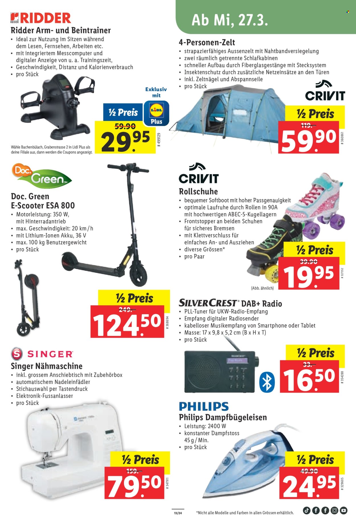 Catalogue Lidl - 27.3.2024 - 3.4.2024. Page 3.