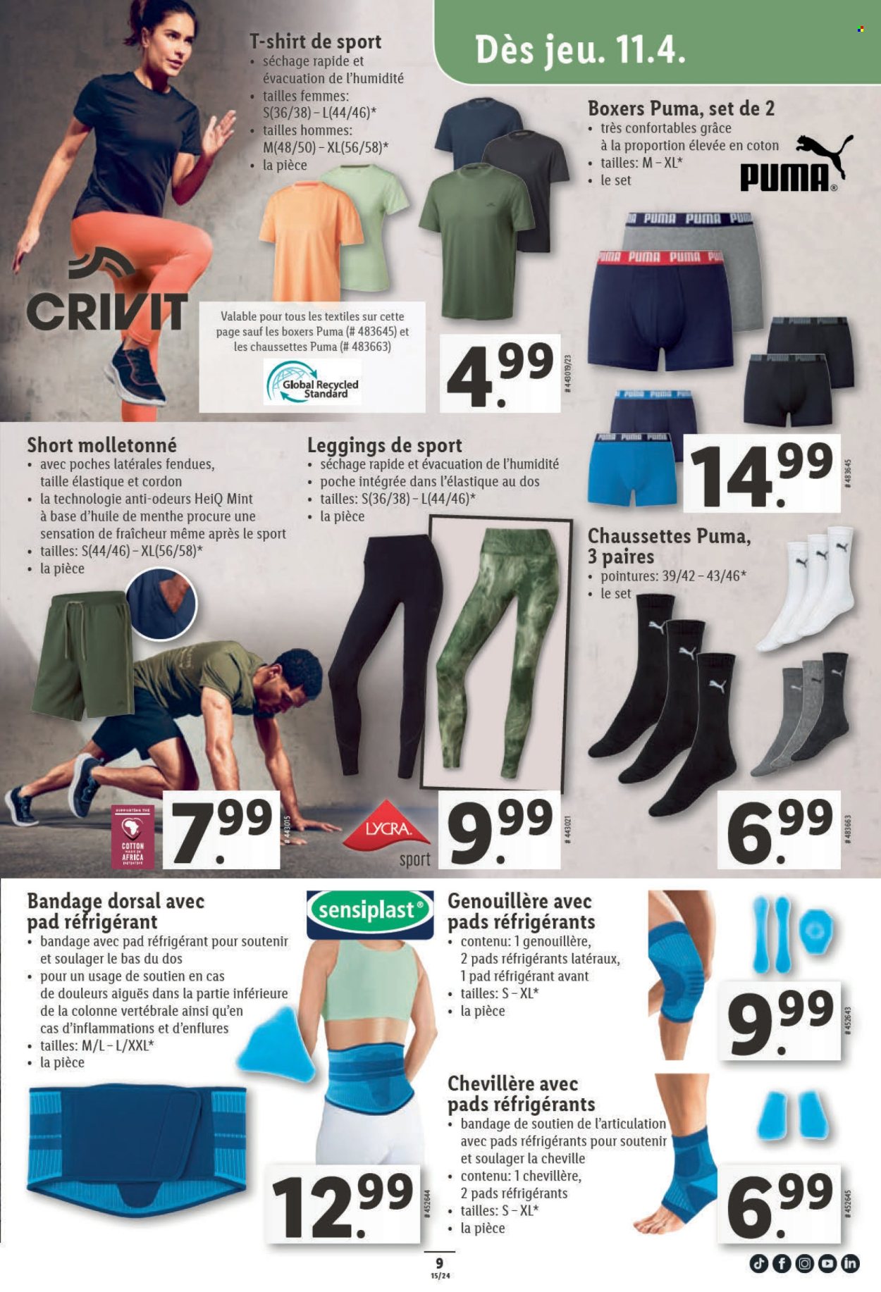 Catalogue Lidl - 11.4.2024 - 17.4.2024. Page 9.