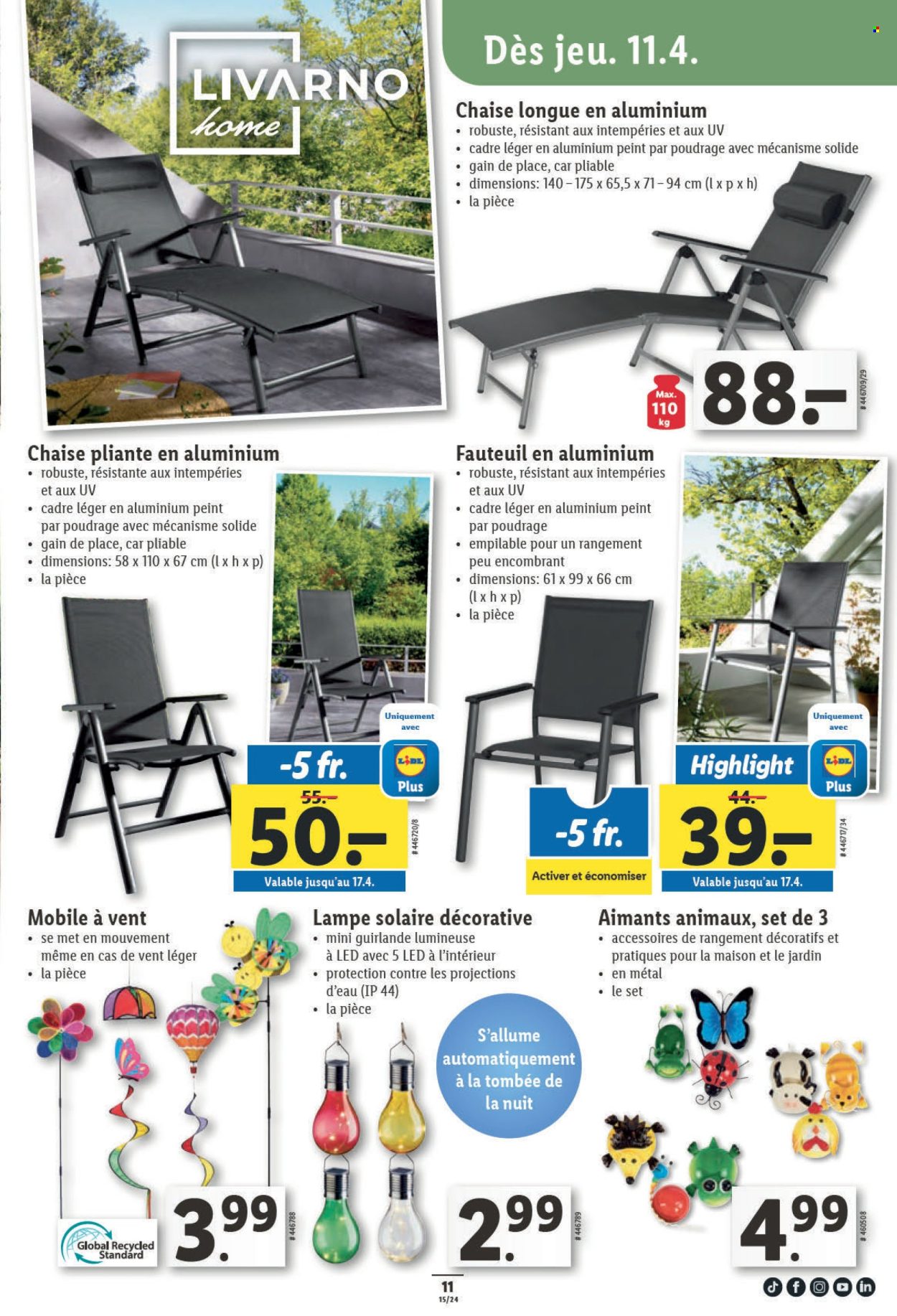 Catalogue Lidl - 11.4.2024 - 17.4.2024. Page 11.