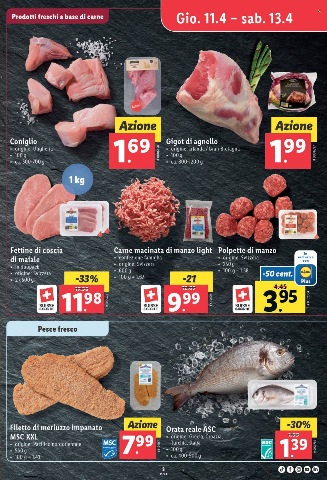 Catalogue Lidl - 11.4.2024 - 17.4.2024. Page 3.